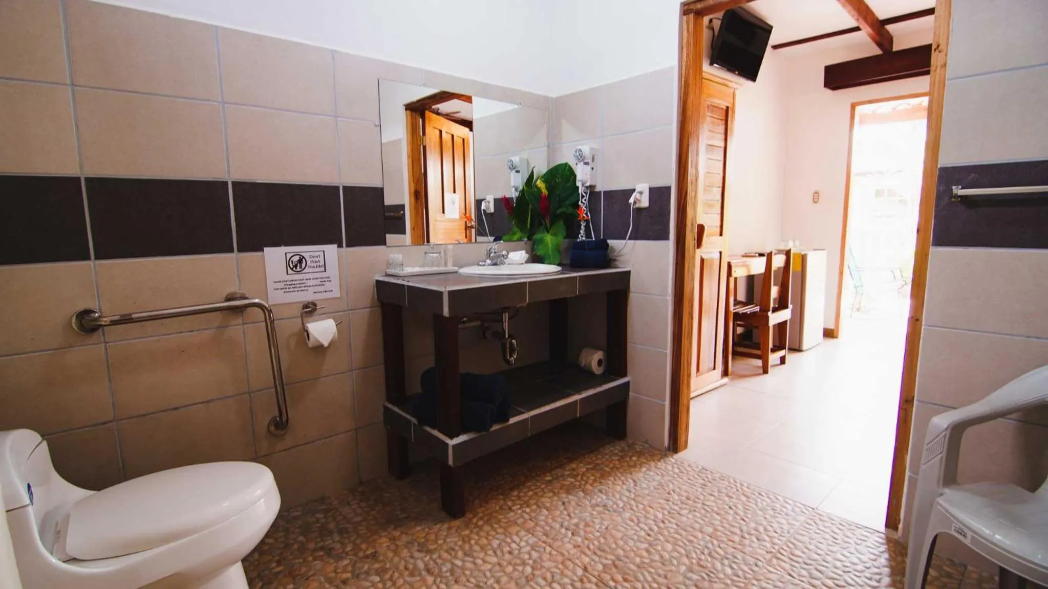 Bathroom in Hotel Indalo adults only