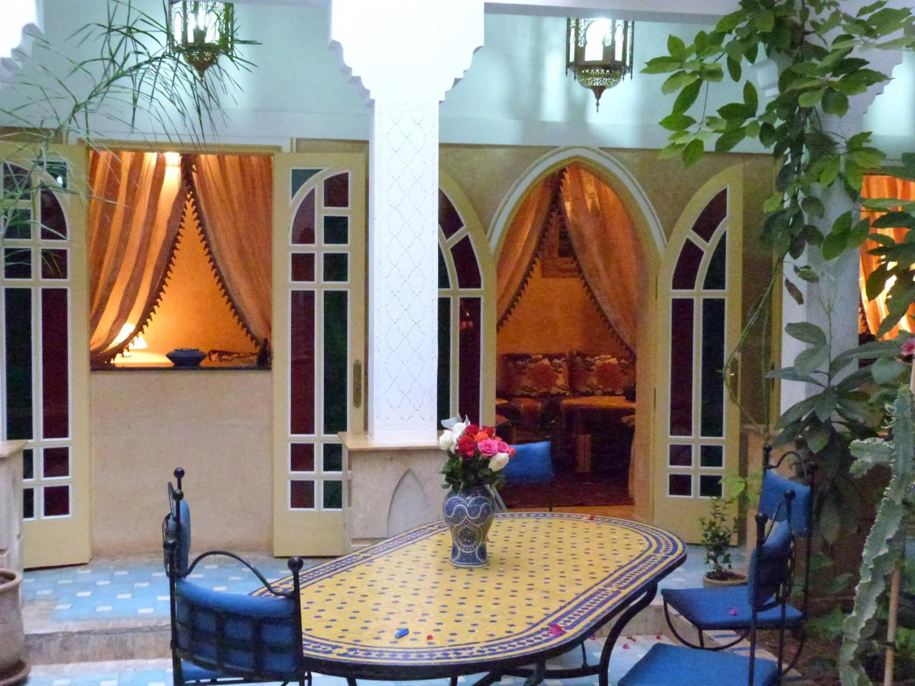 Lobby or reception in Riad Habib