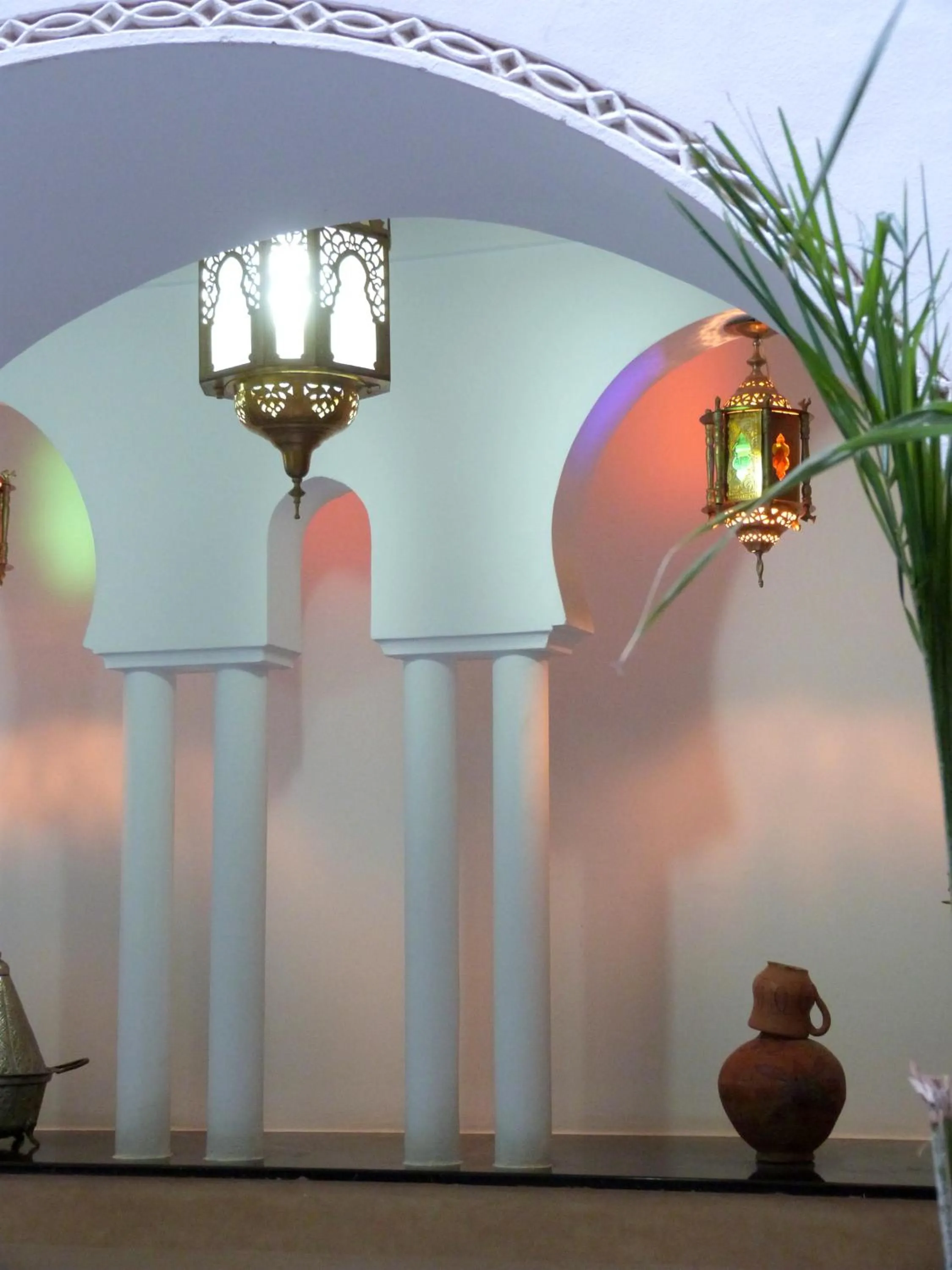 Decorative detail in Riad Habib