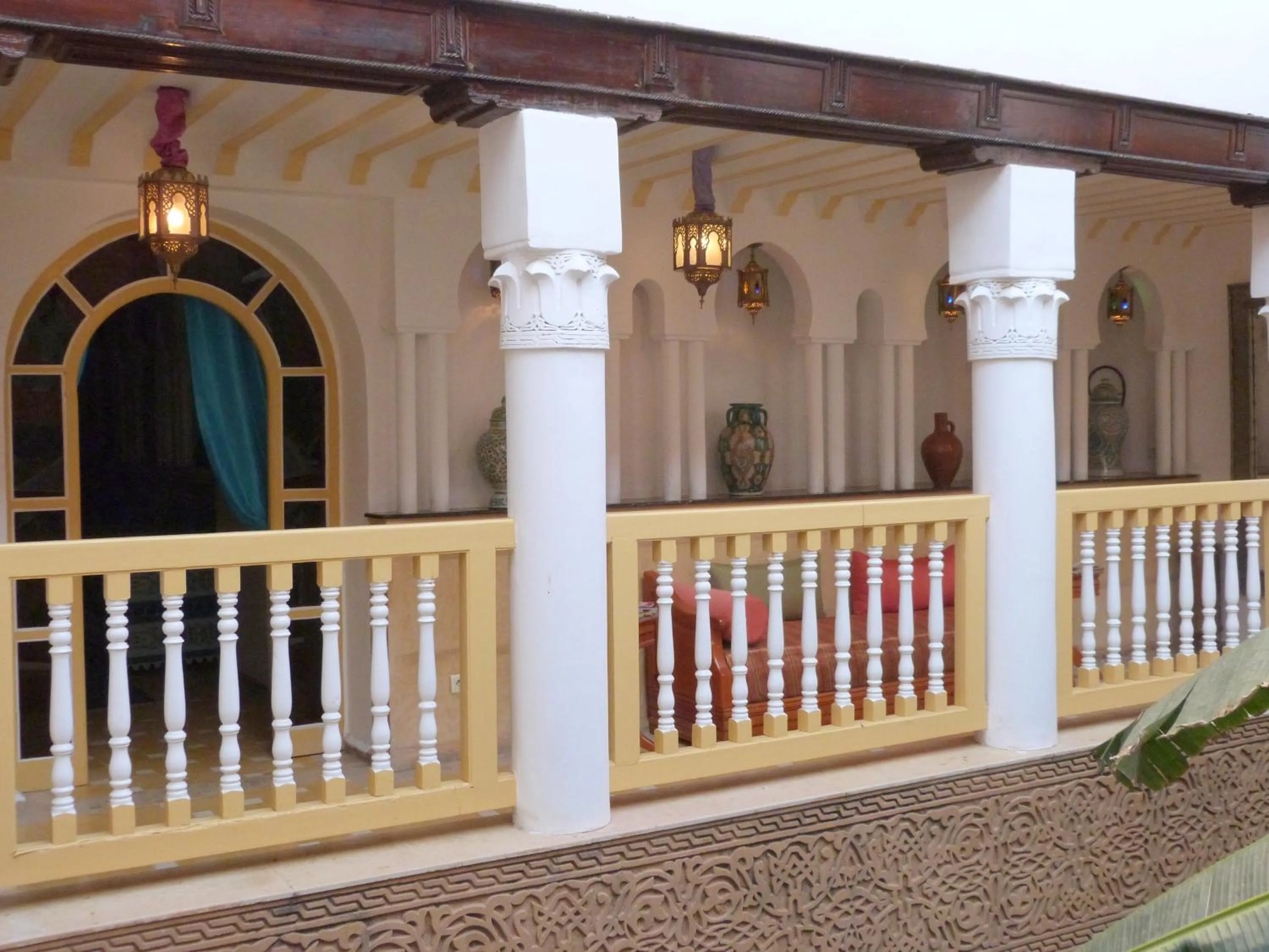 Balcony/Terrace in Riad Habib