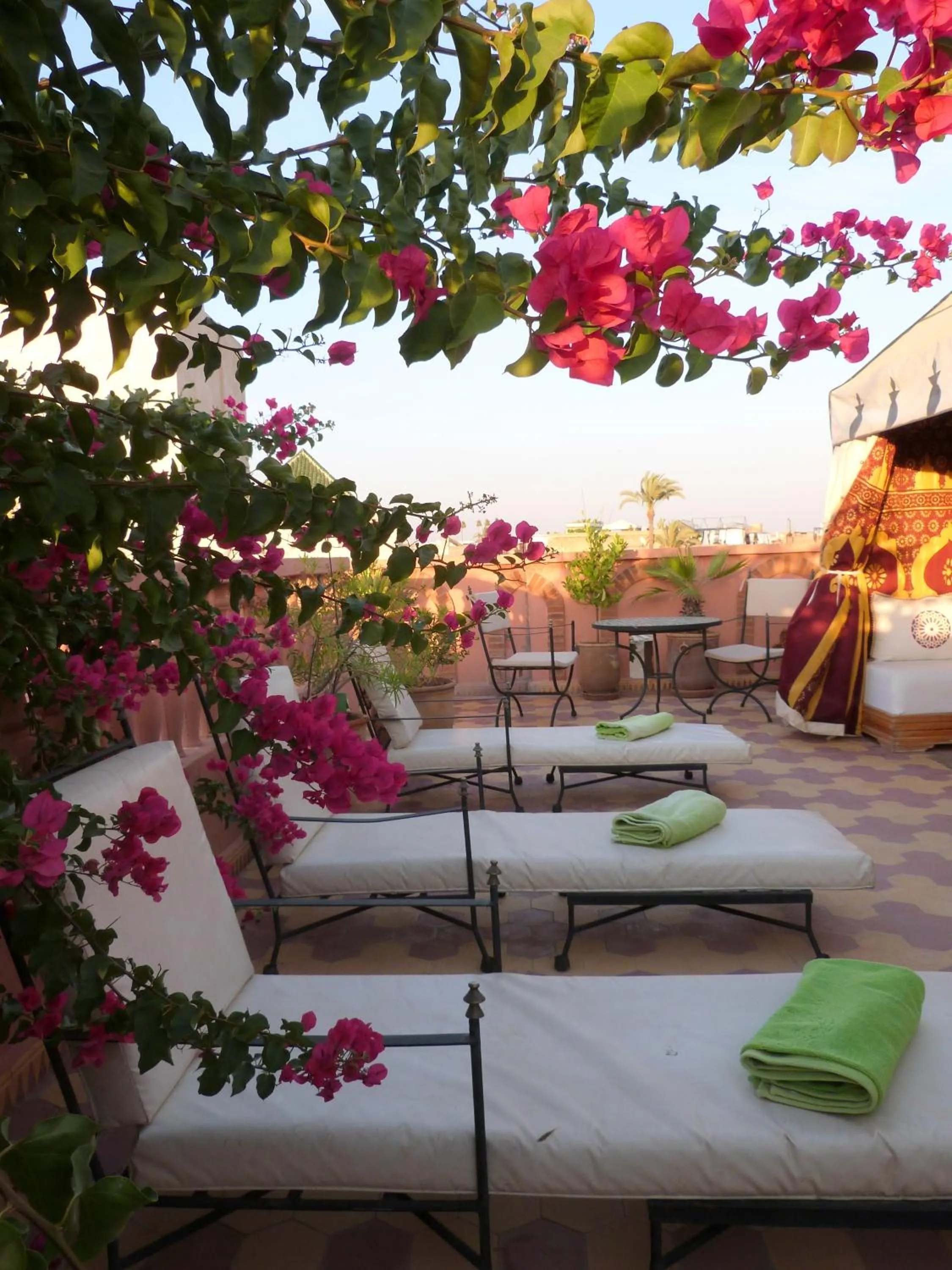 Patio in Riad Habib
