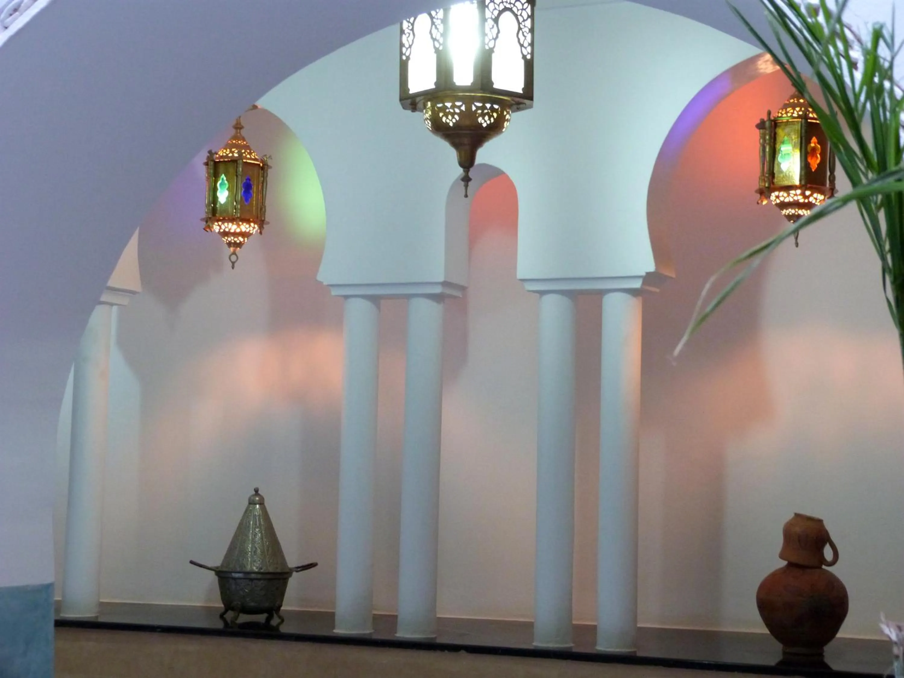 Decorative detail in Riad Habib