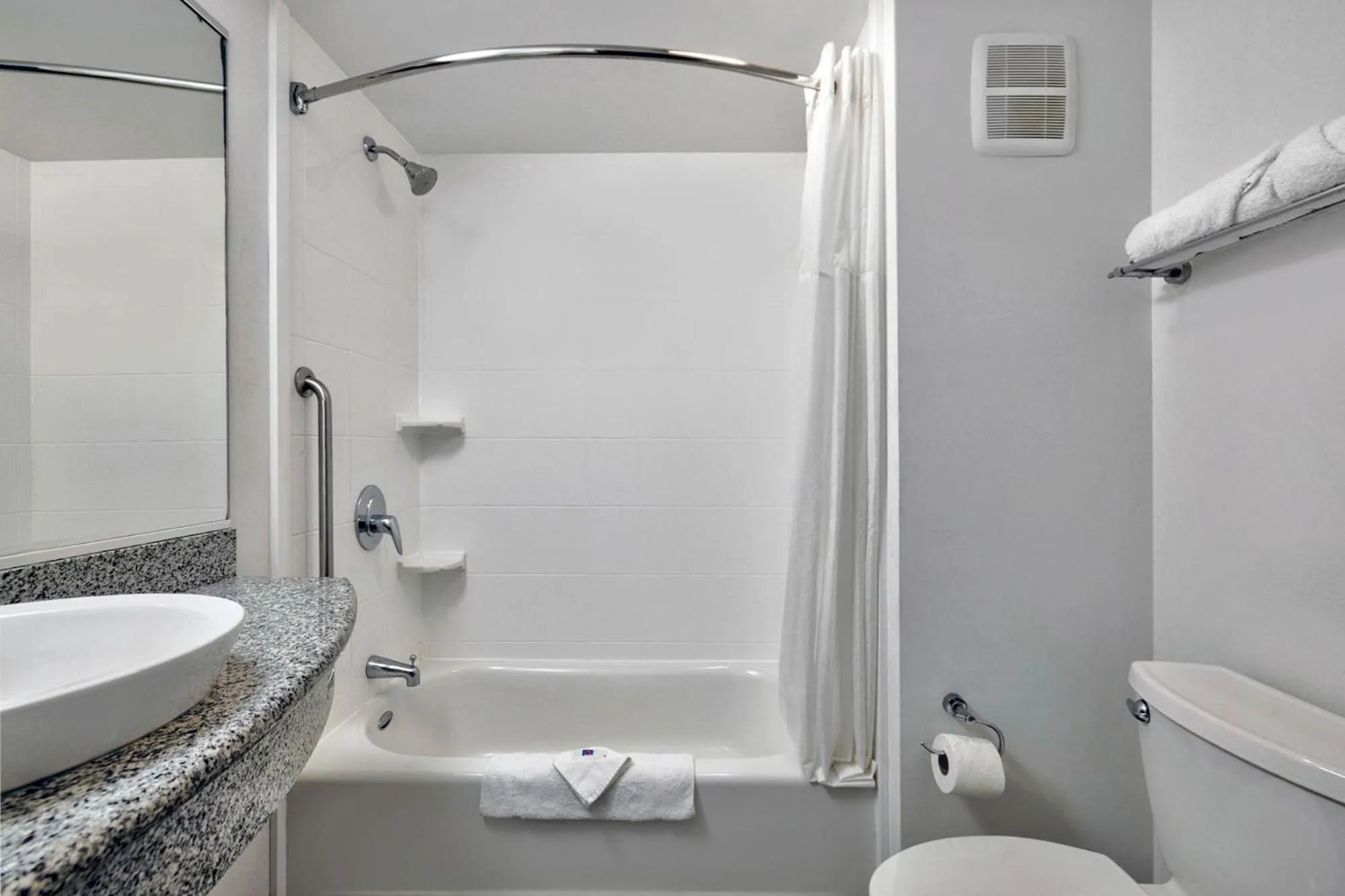 Bathroom in Motel 6-Marble Falls, TX