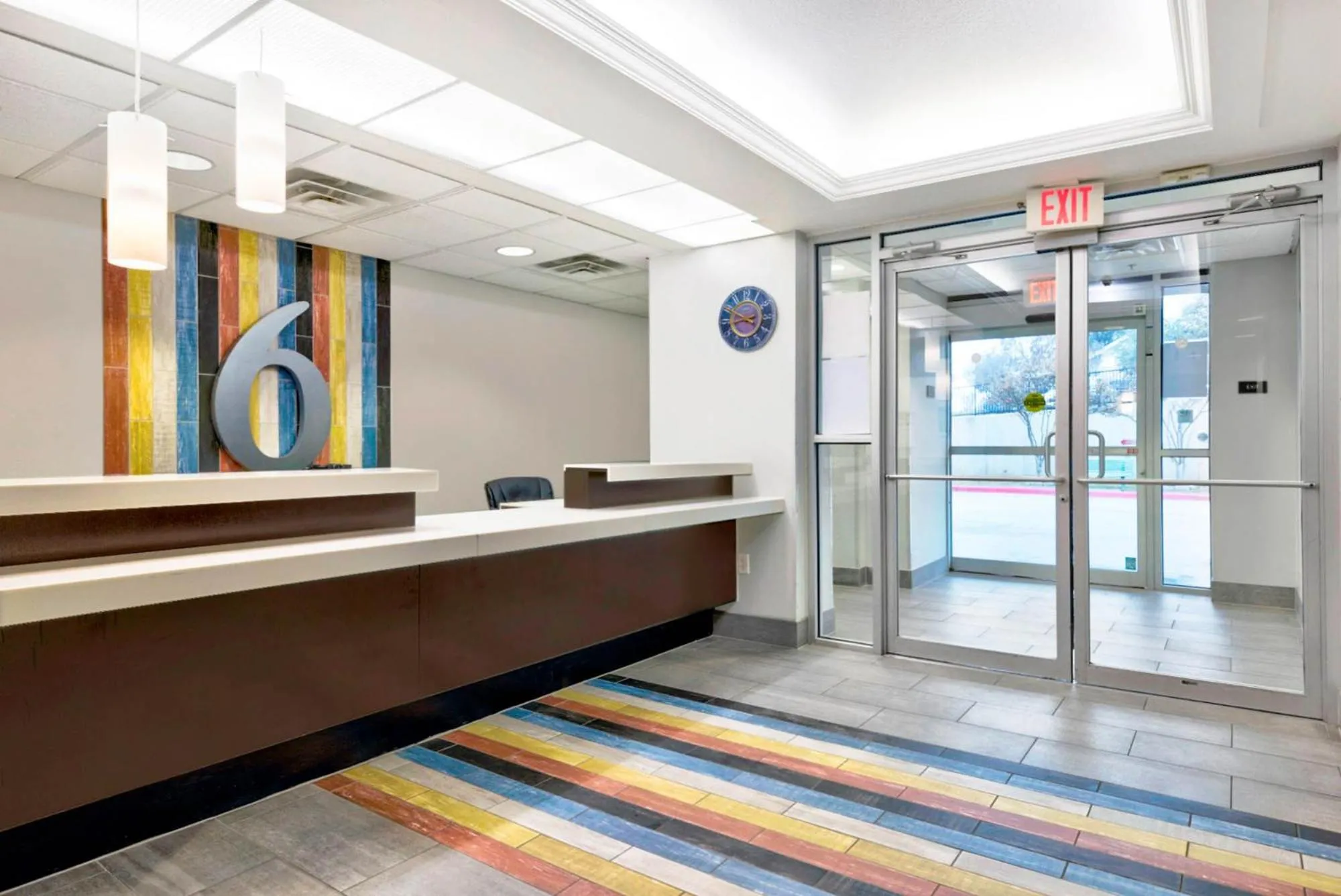 Lobby or reception in Motel 6-Marble Falls, TX
