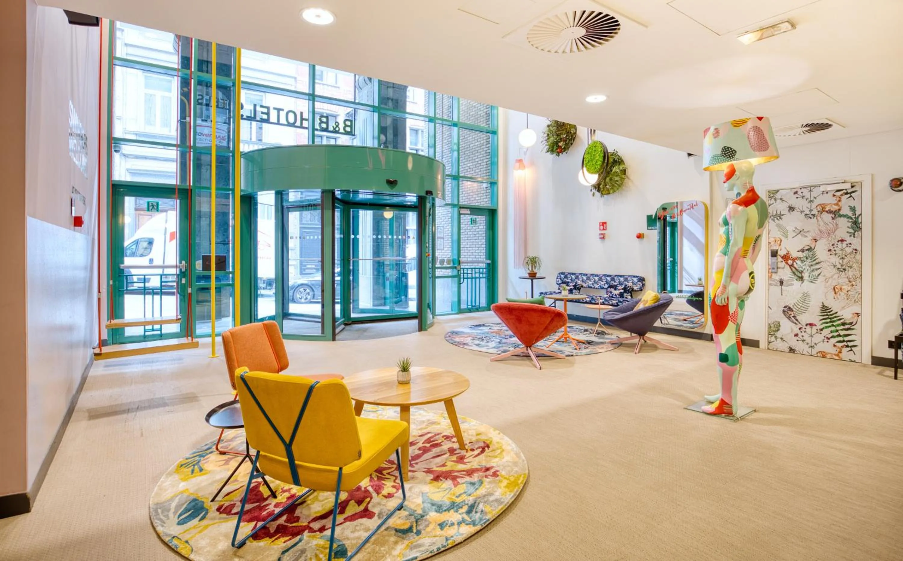 Living room in B&B HOTEL Brussels Centre Louise