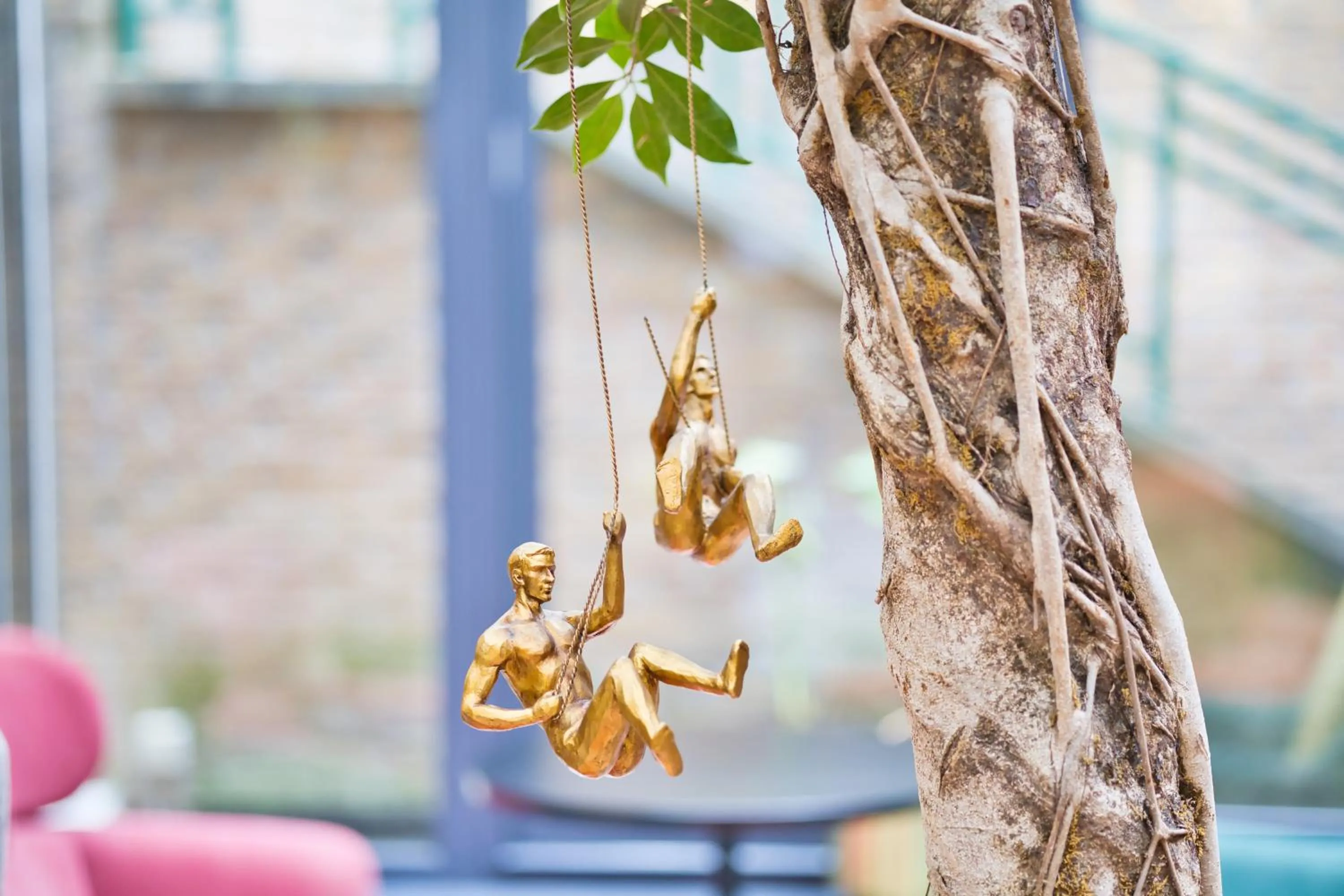 Decorative detail in B&B HOTEL Brussels Centre Louise