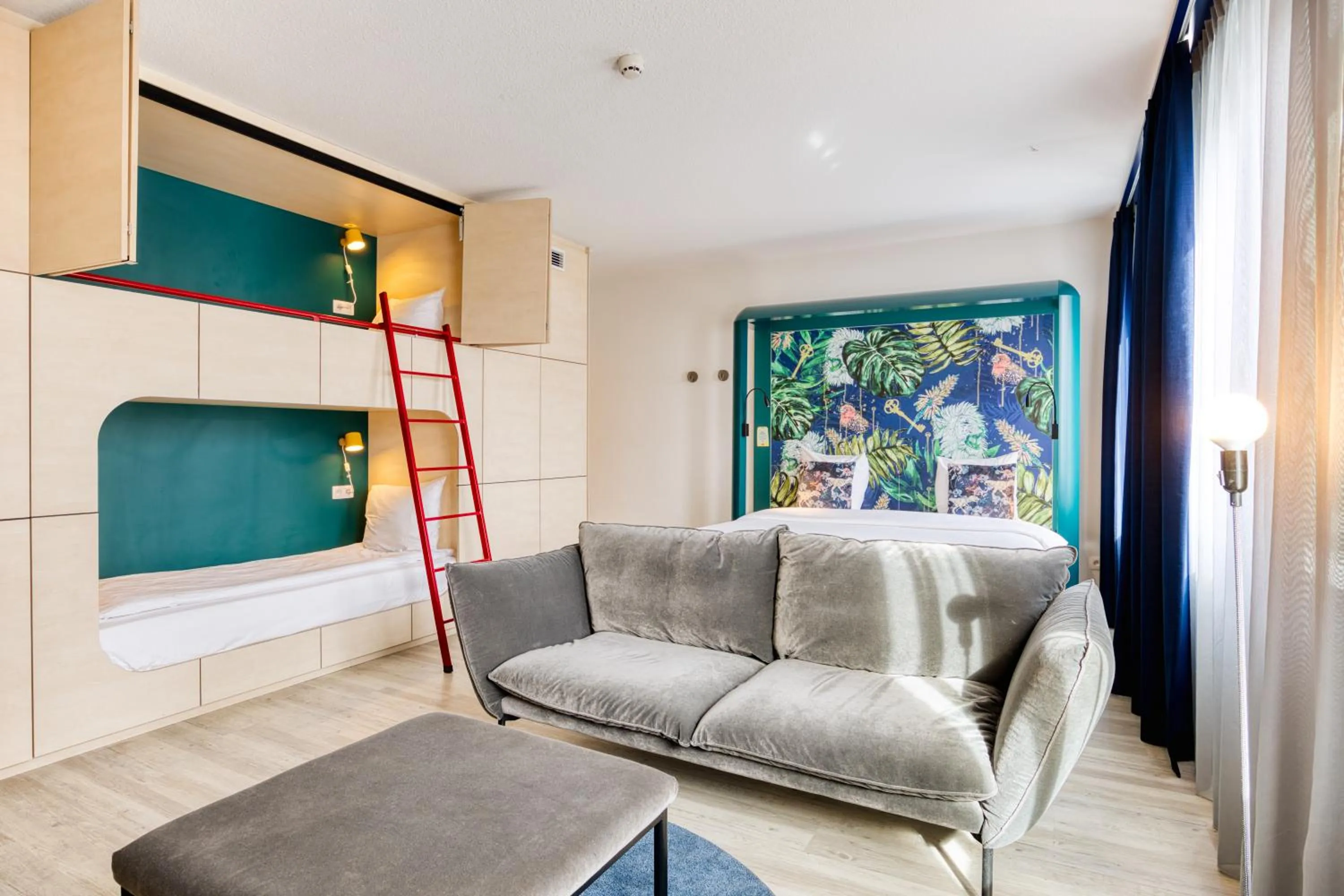 Bedroom in B&B HOTEL Brussels Centre Louise