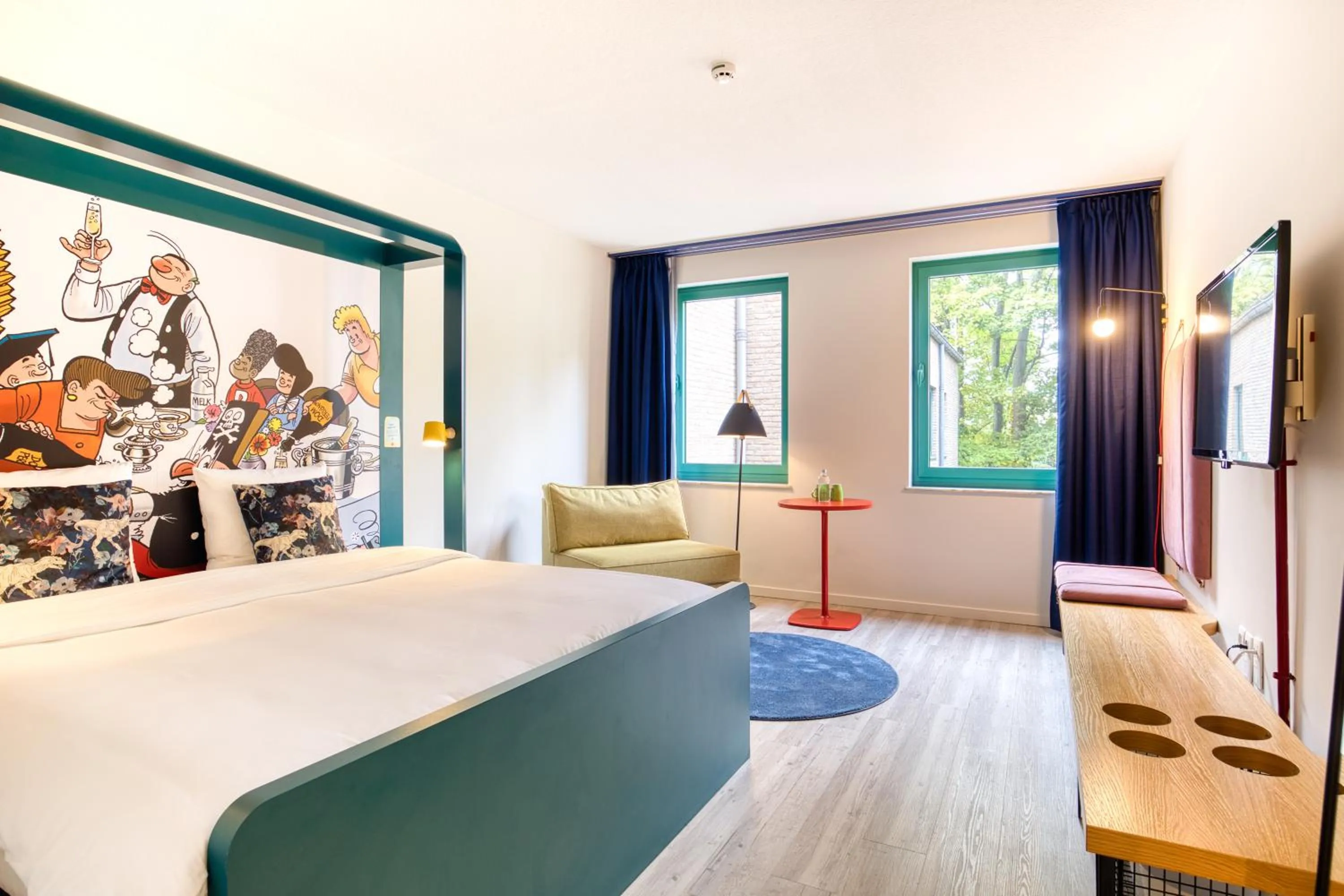 Bedroom, Bed in B&B HOTEL Brussels Centre Louise