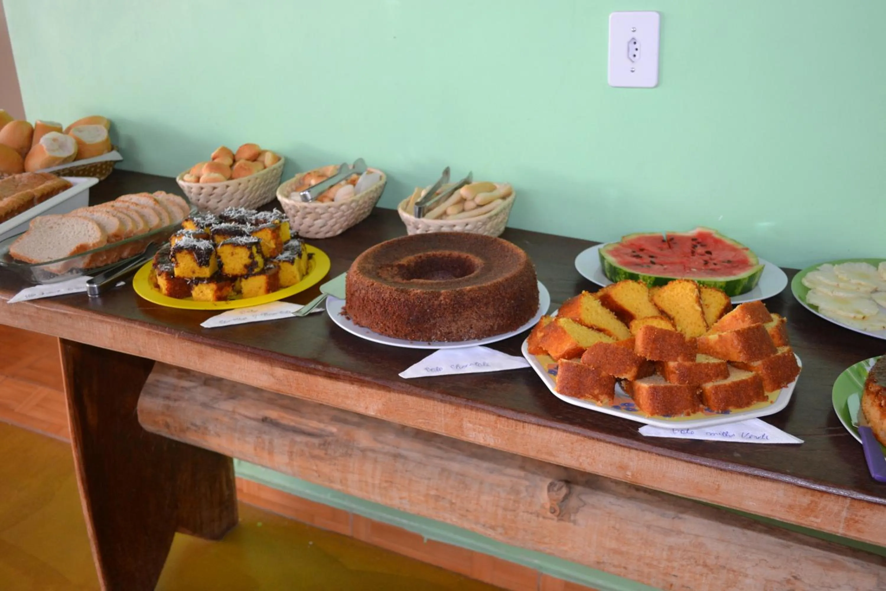 Food in Pousada dos Guias
