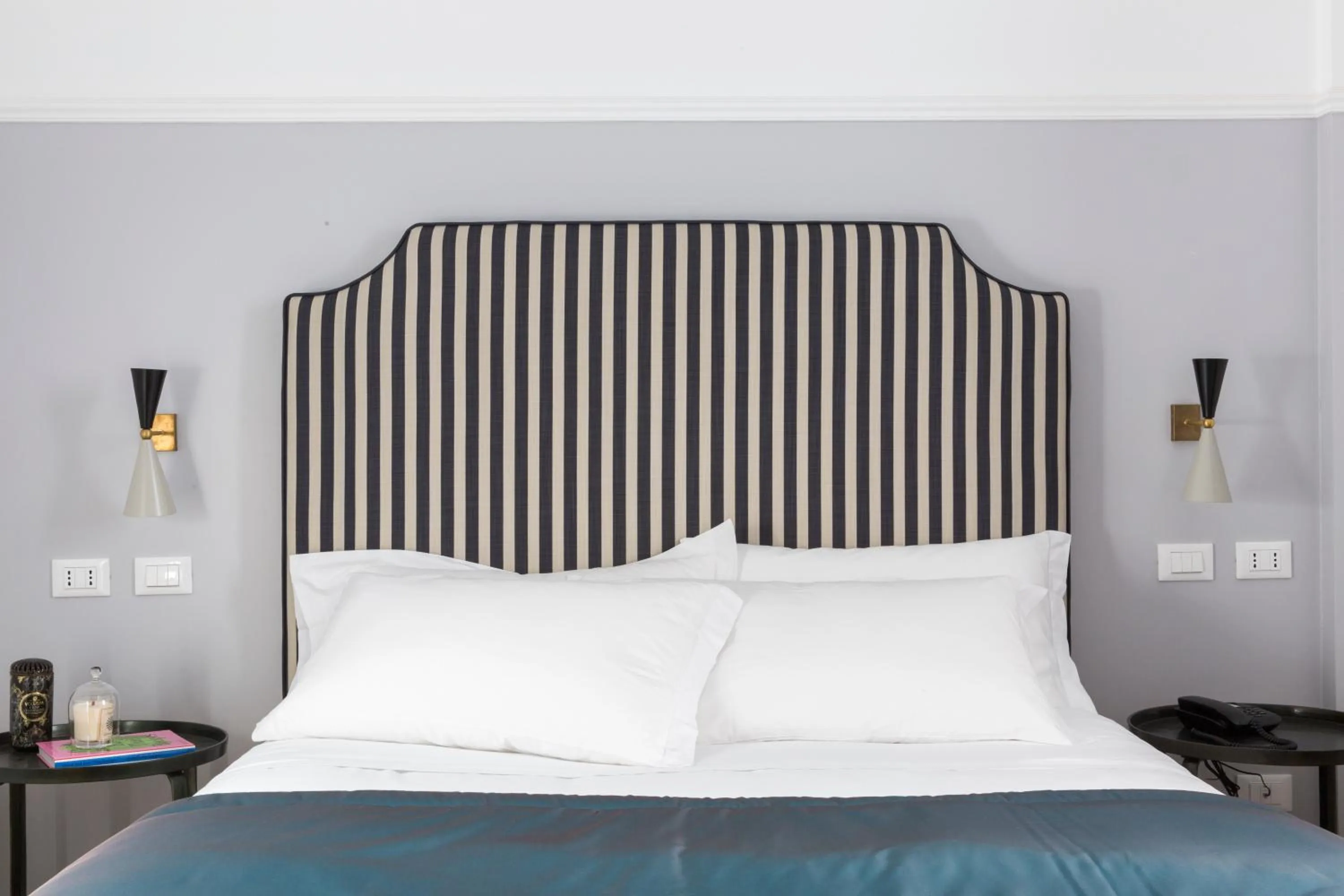 Bed in Favilla Hotel di Charme