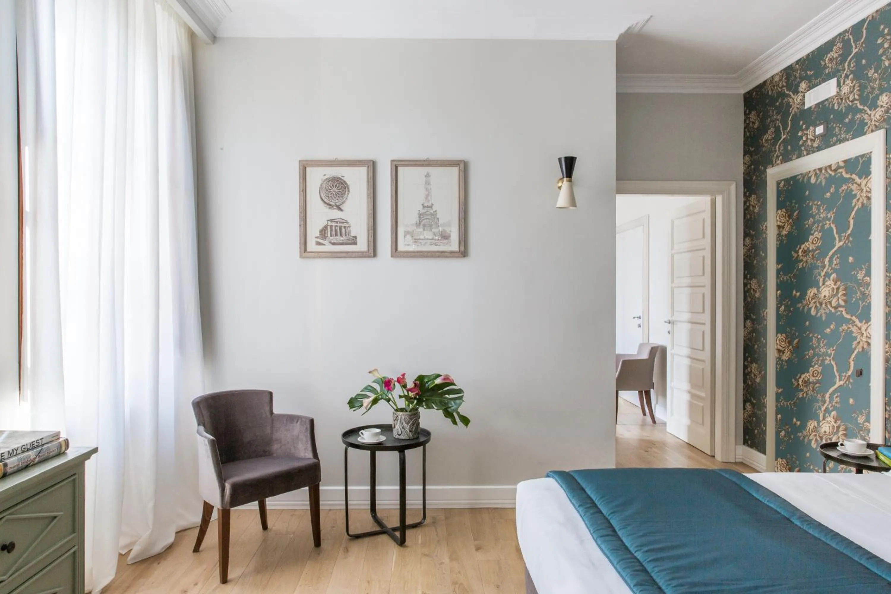 Bed in Favilla Hotel di Charme