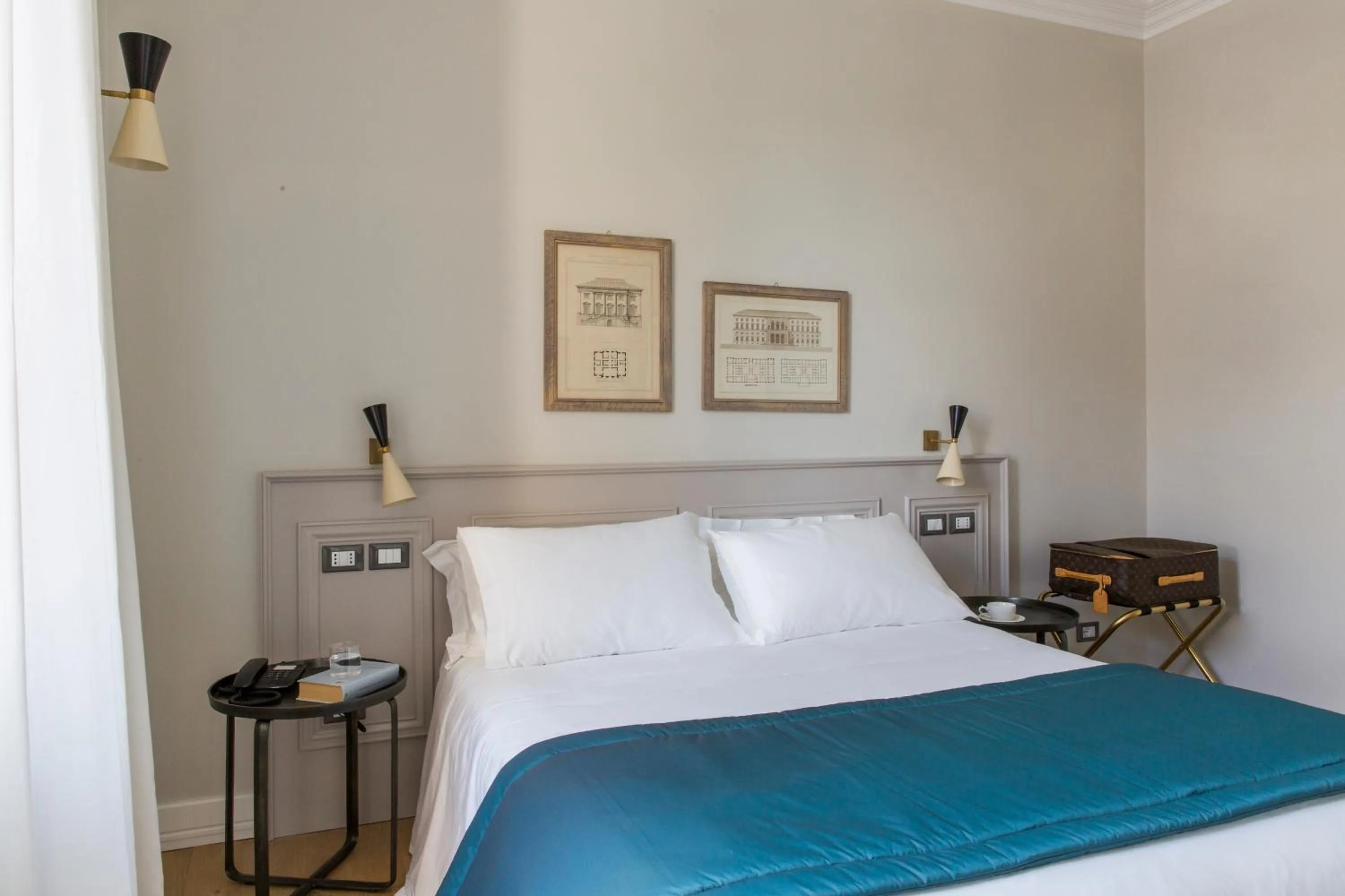 Bed in Favilla Hotel di Charme