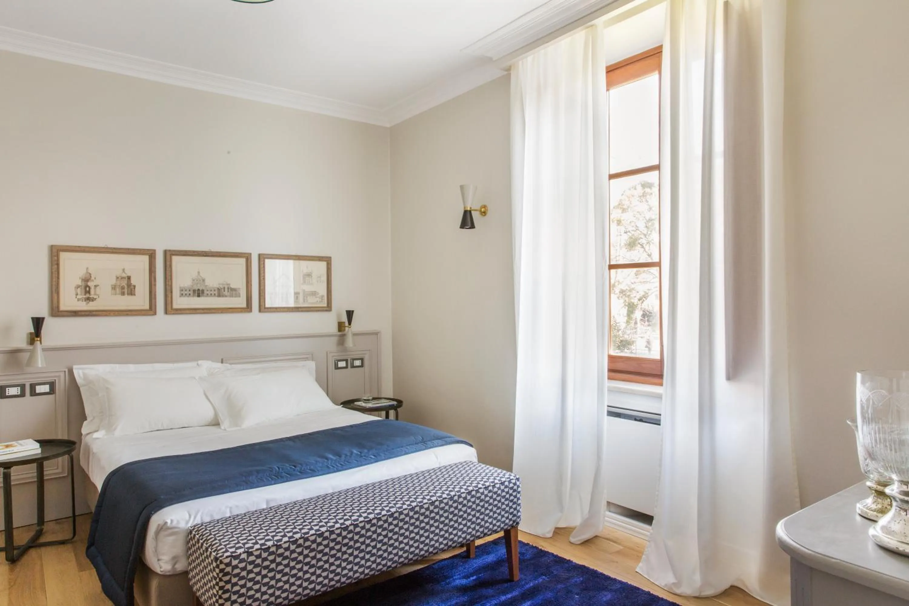 Bed in Favilla Hotel di Charme