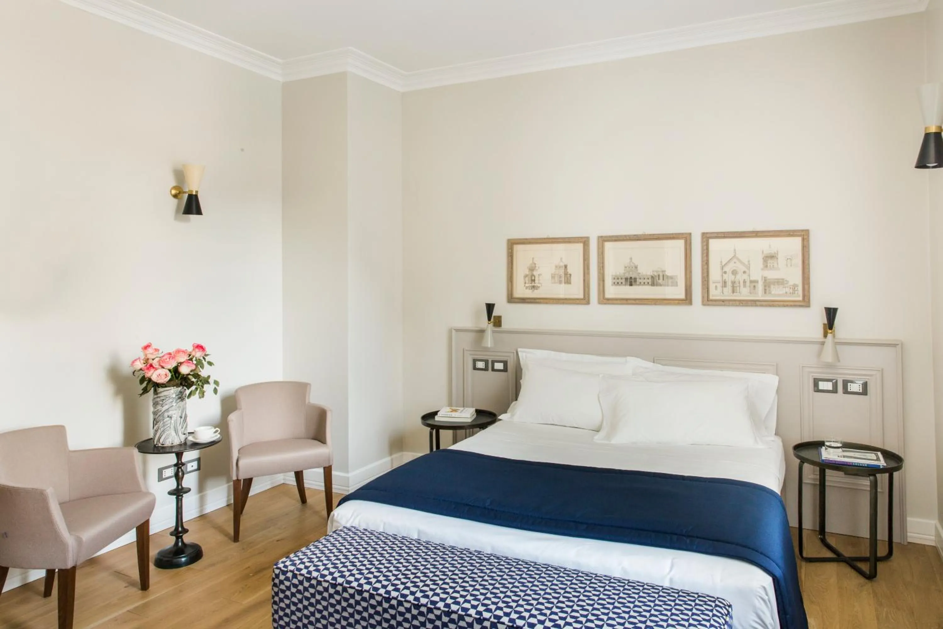 Bed in Favilla Hotel di Charme