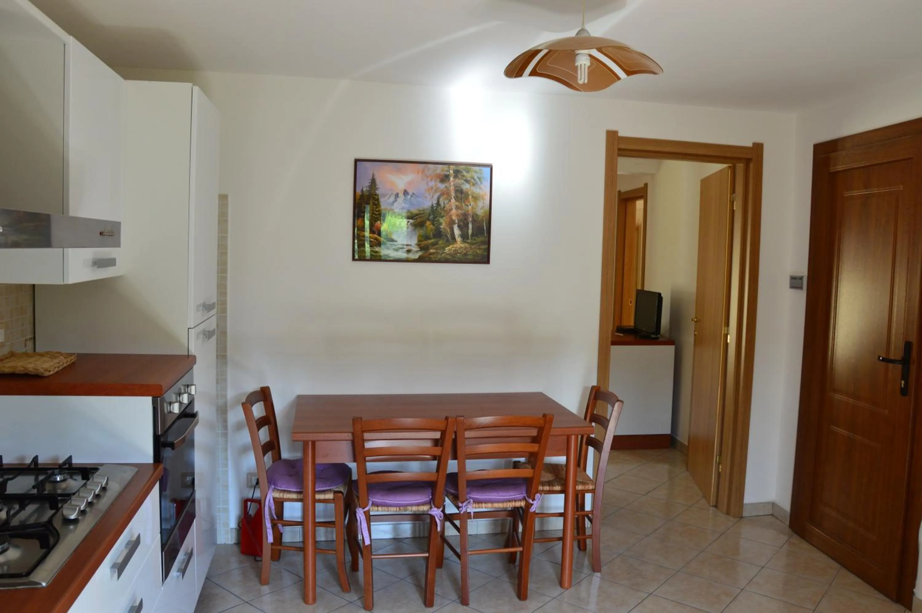 Kitchen or kitchenette in Il Narciso appartamenti