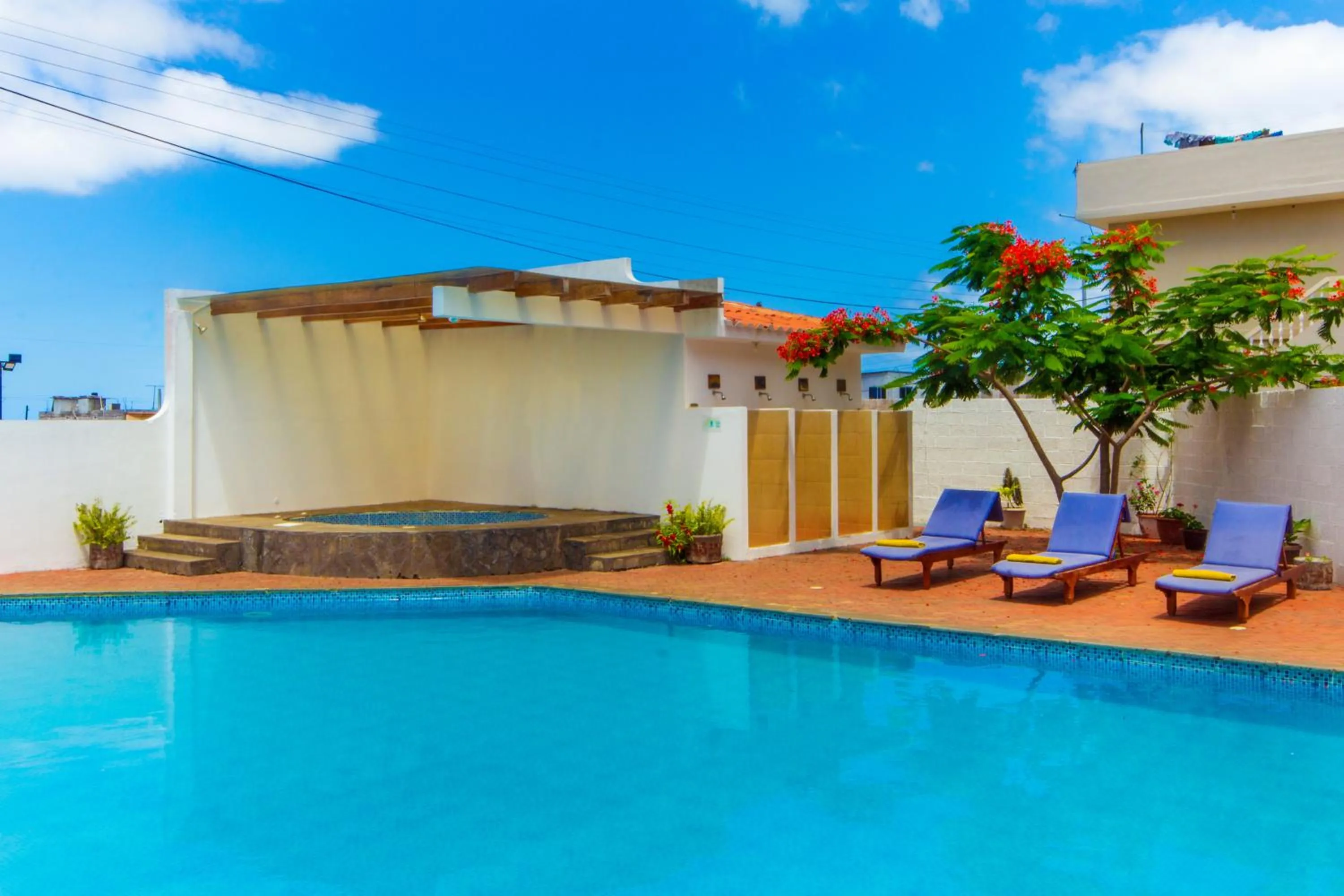 Swimming pool in Arena Blanca Eco Hotel