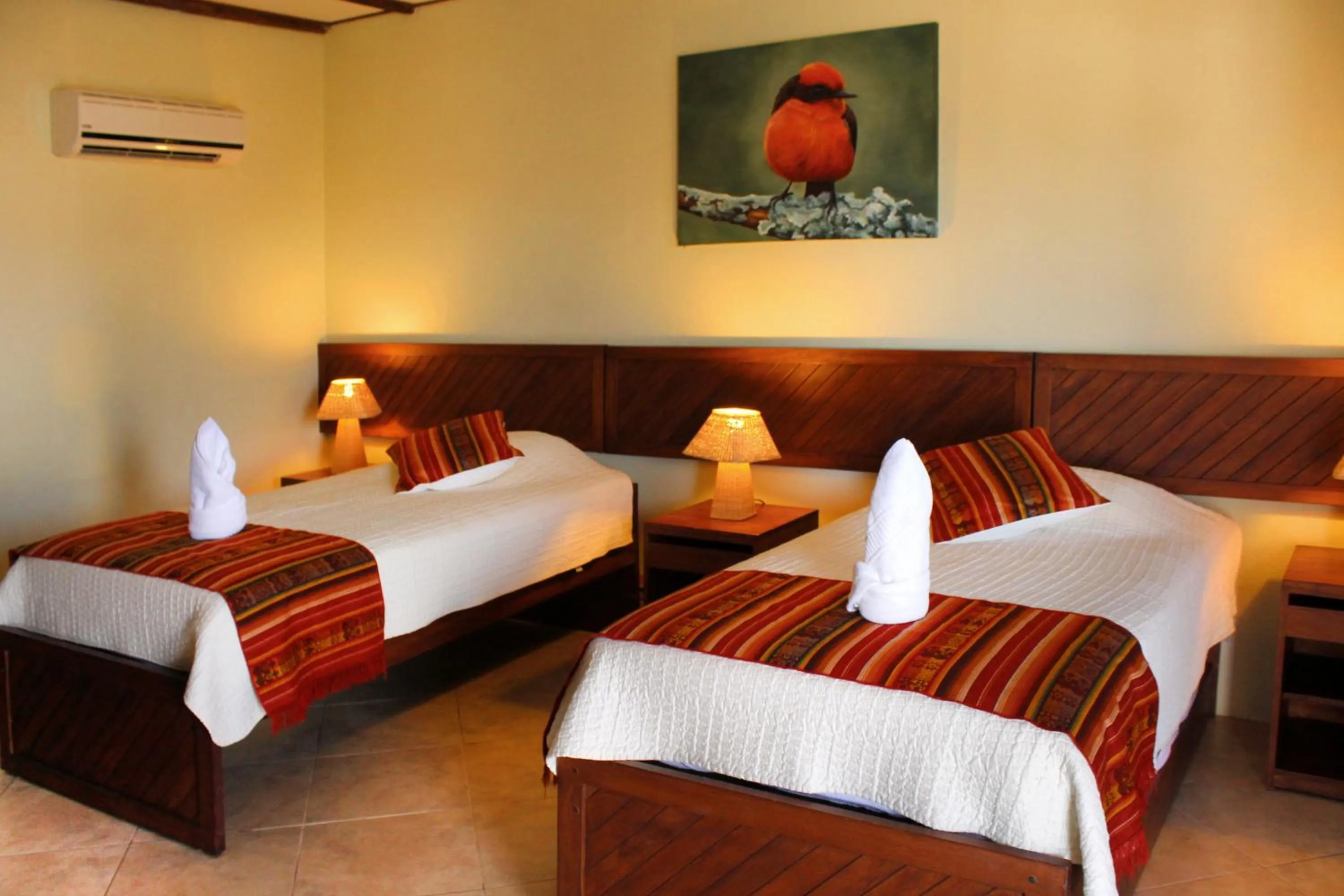 Bed in Arena Blanca Eco Hotel