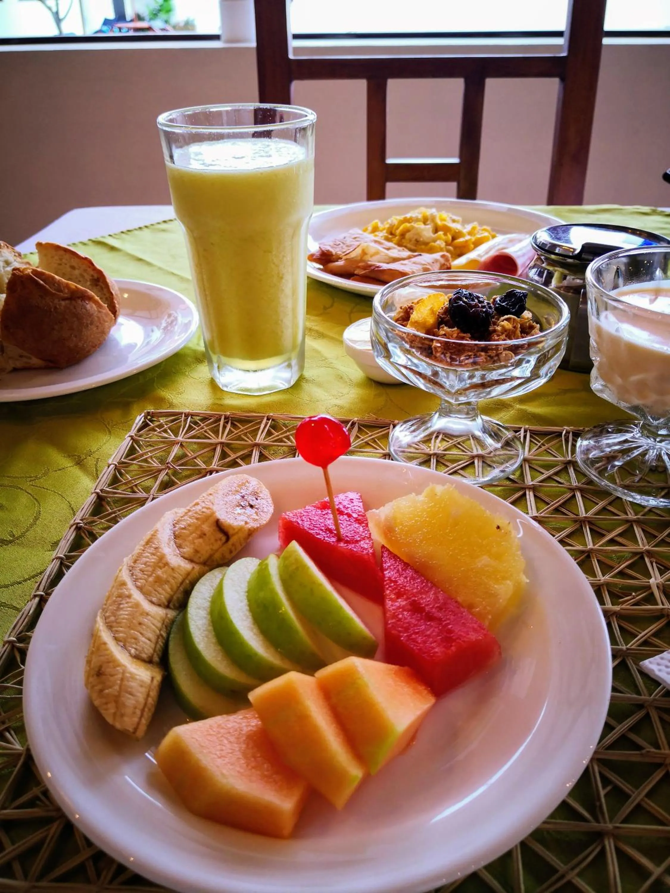 Breakfast in Arena Blanca Eco Hotel