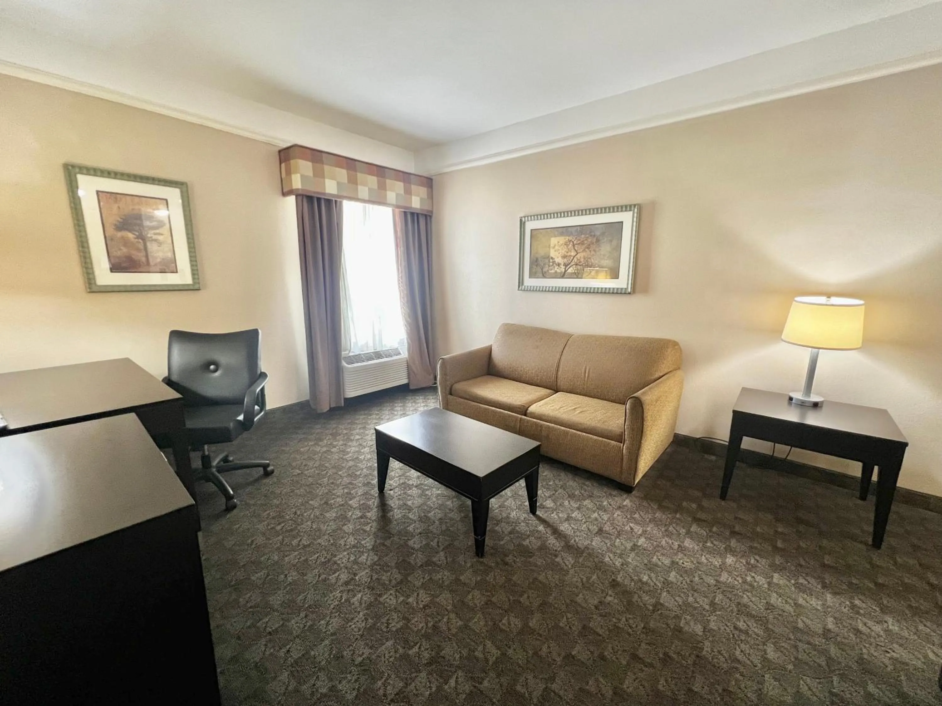 Living room in La Quinta Inn & Suites by Wyndham Pharr RGV Medical Center