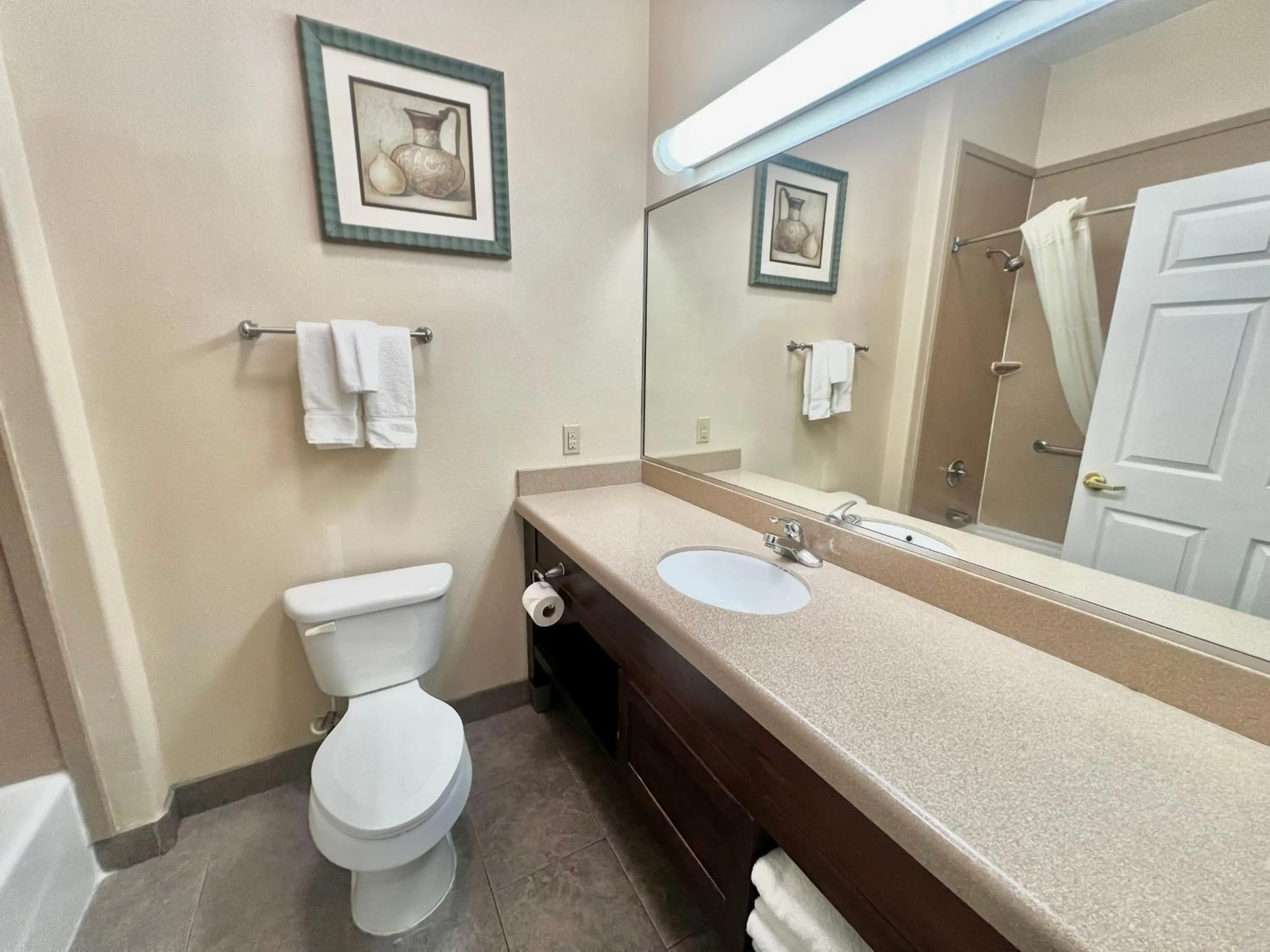 Toilet in La Quinta Inn & Suites by Wyndham Pharr RGV Medical Center