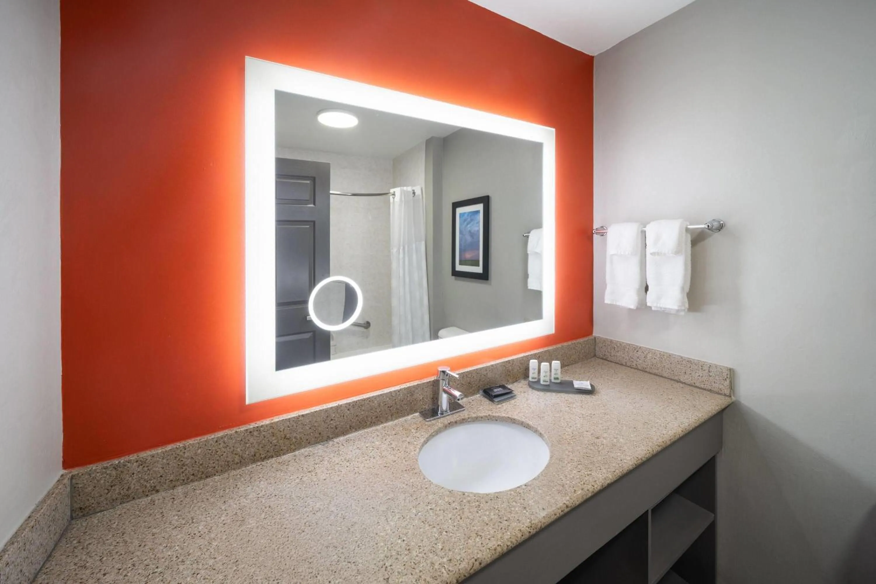Bathroom in La Quinta by Wyndham Oklahoma City - Moore