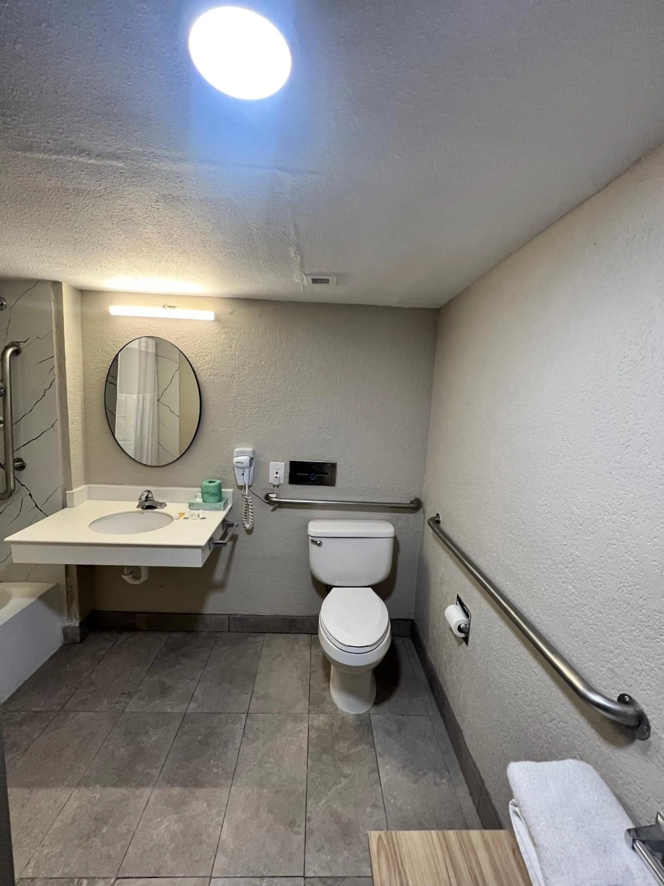 Shower in Days Inn by Wyndham Sulphur West