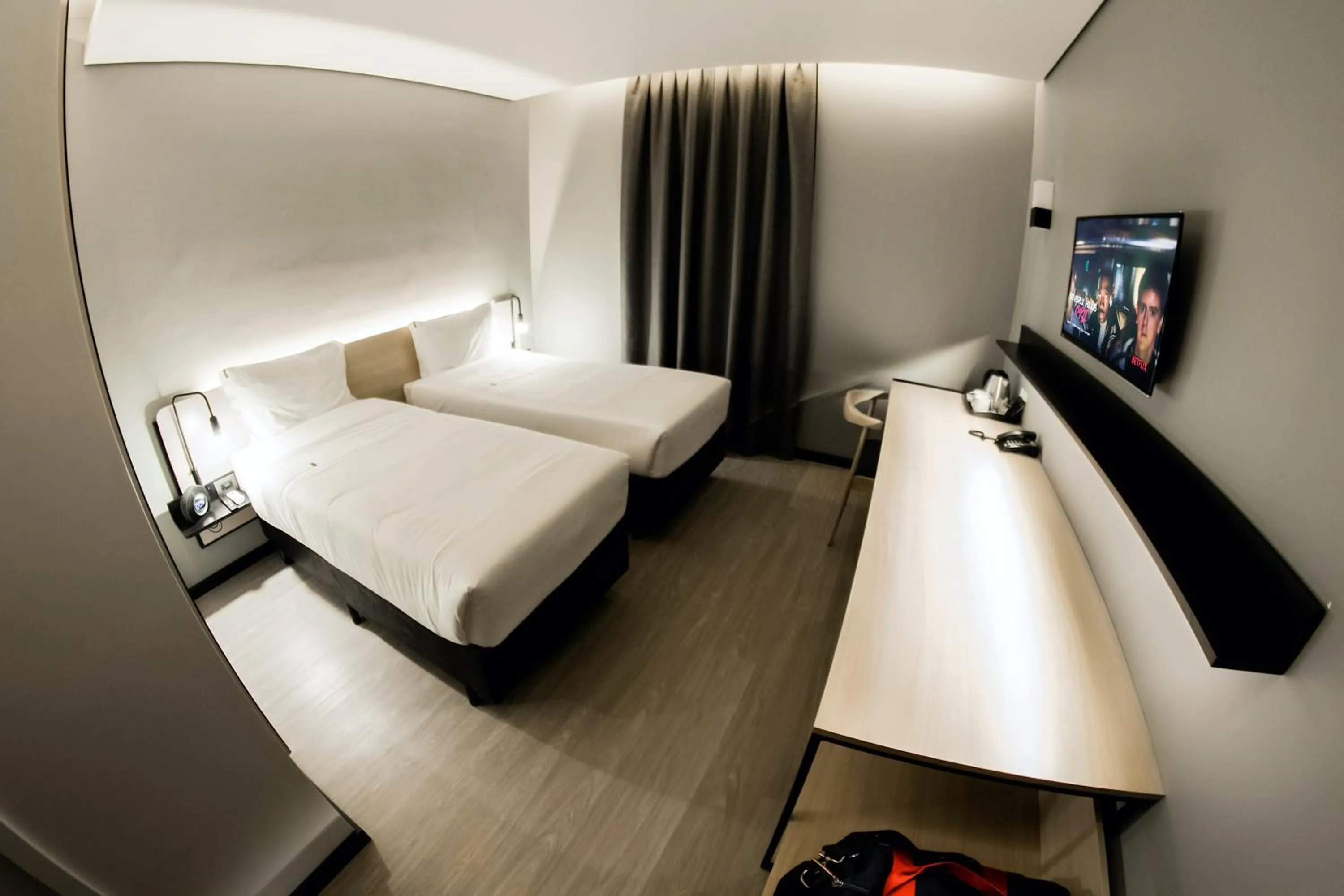 Bed in Naalt Hotel Joinville