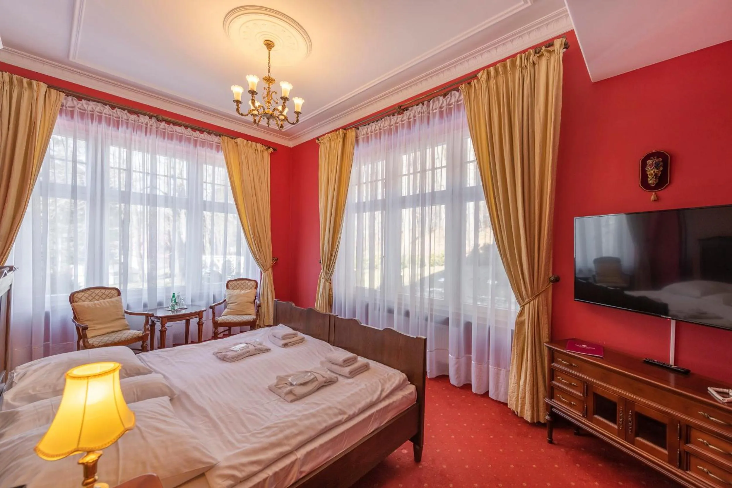 Bed in Willa Barbara Lądek Zdrój