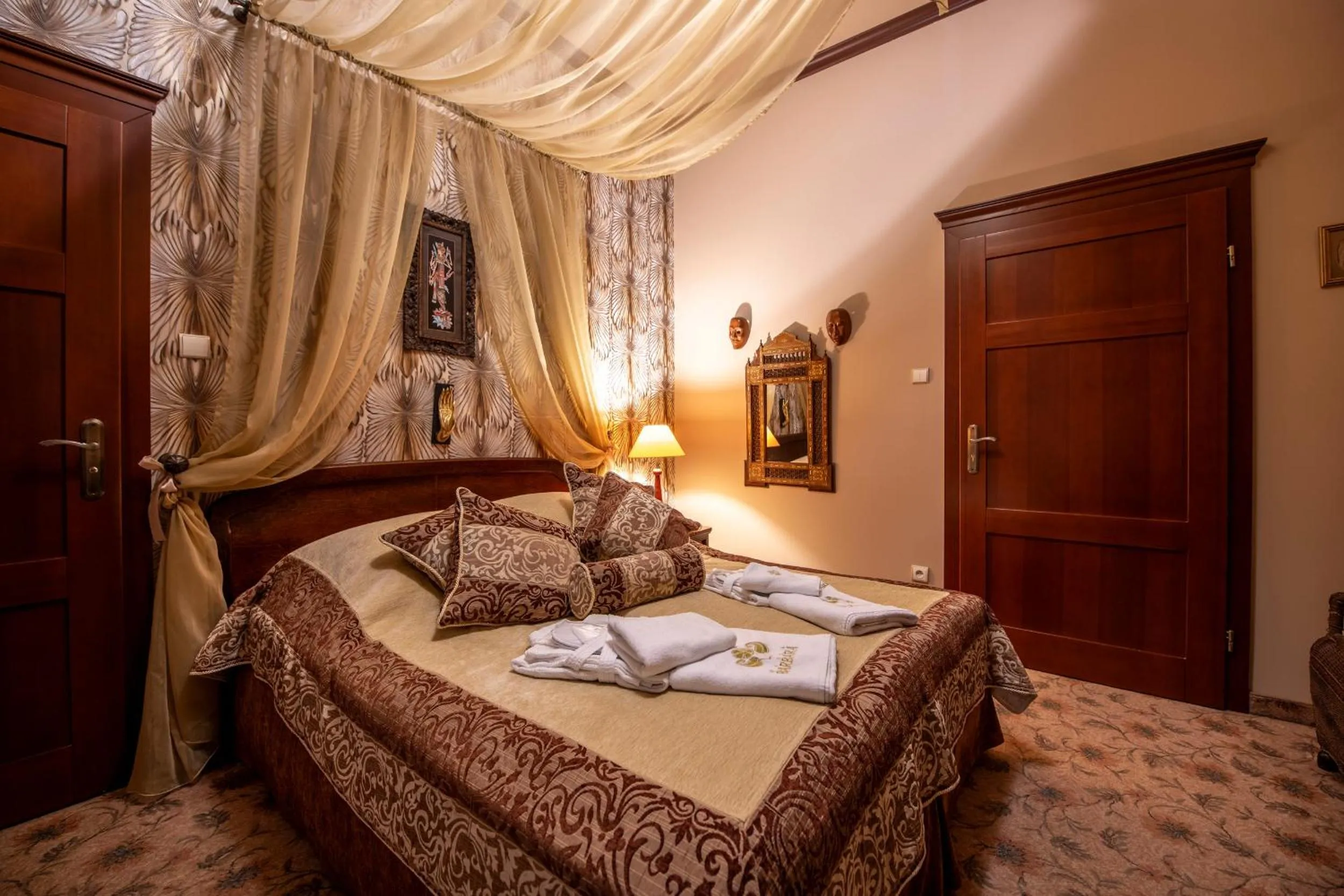 Bed in Willa Barbara Lądek Zdrój