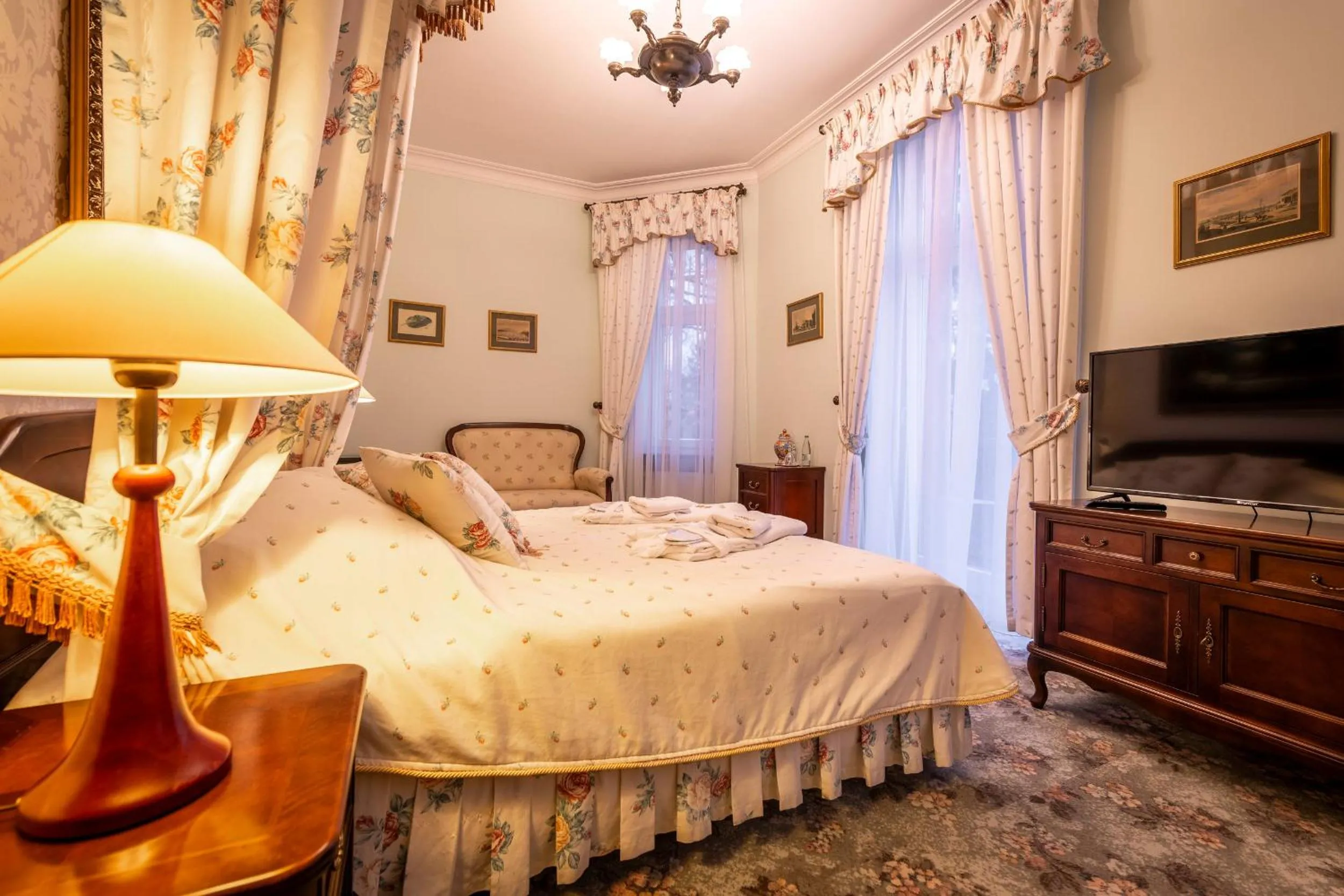 Bed in Willa Barbara Lądek Zdrój