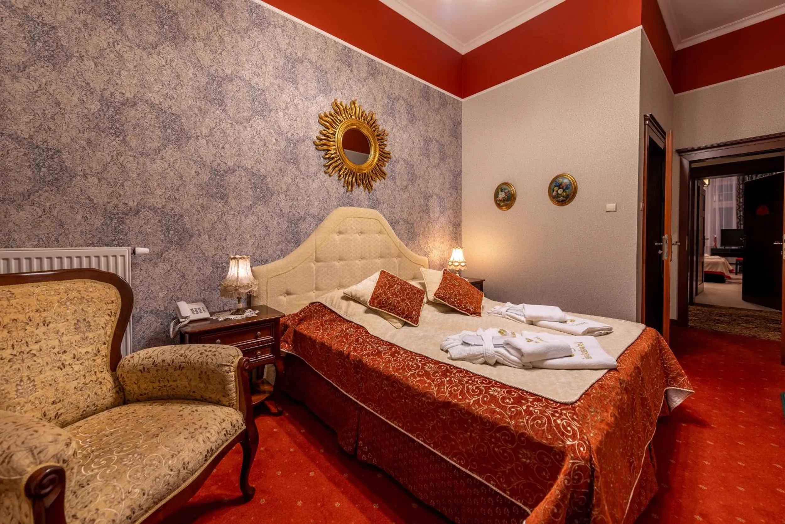 Bed in Willa Barbara Lądek Zdrój