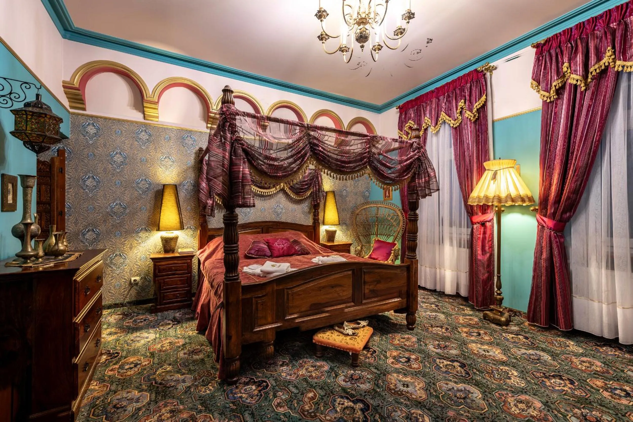 Bed in Willa Barbara Lądek Zdrój