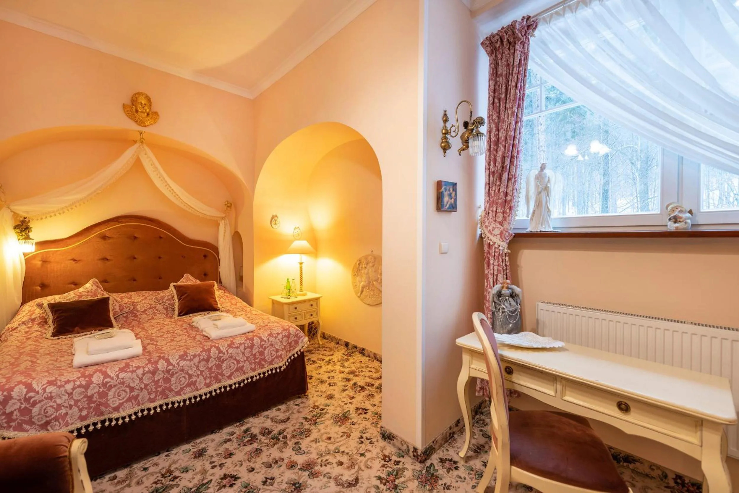 Bed in Willa Barbara Lądek Zdrój