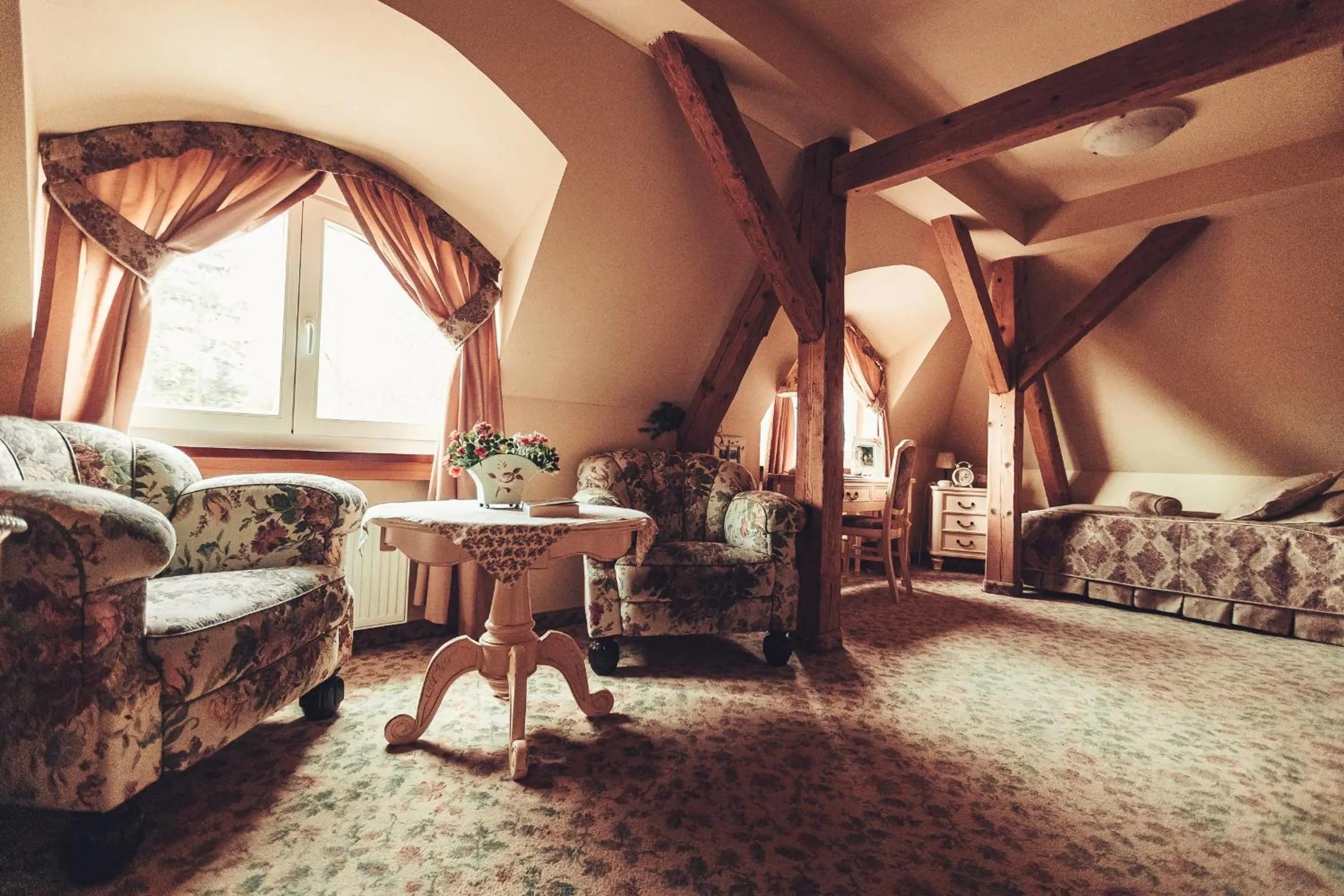 Photo of the whole room, Bed in Willa Barbara Lądek Zdrój