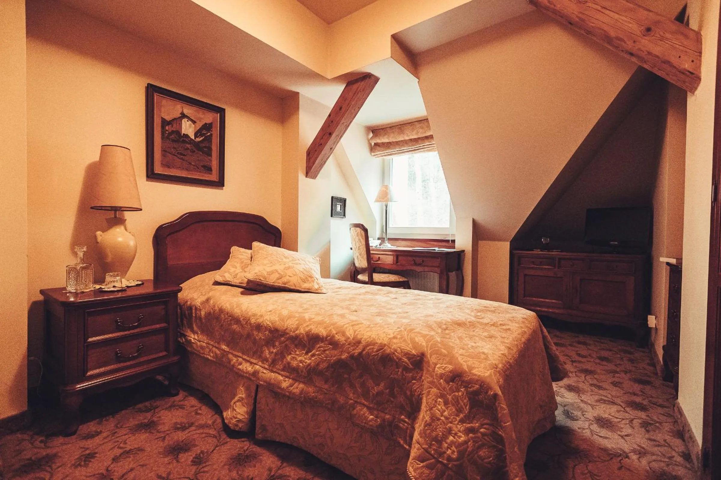 Photo of the whole room, Bed in Willa Barbara Lądek Zdrój