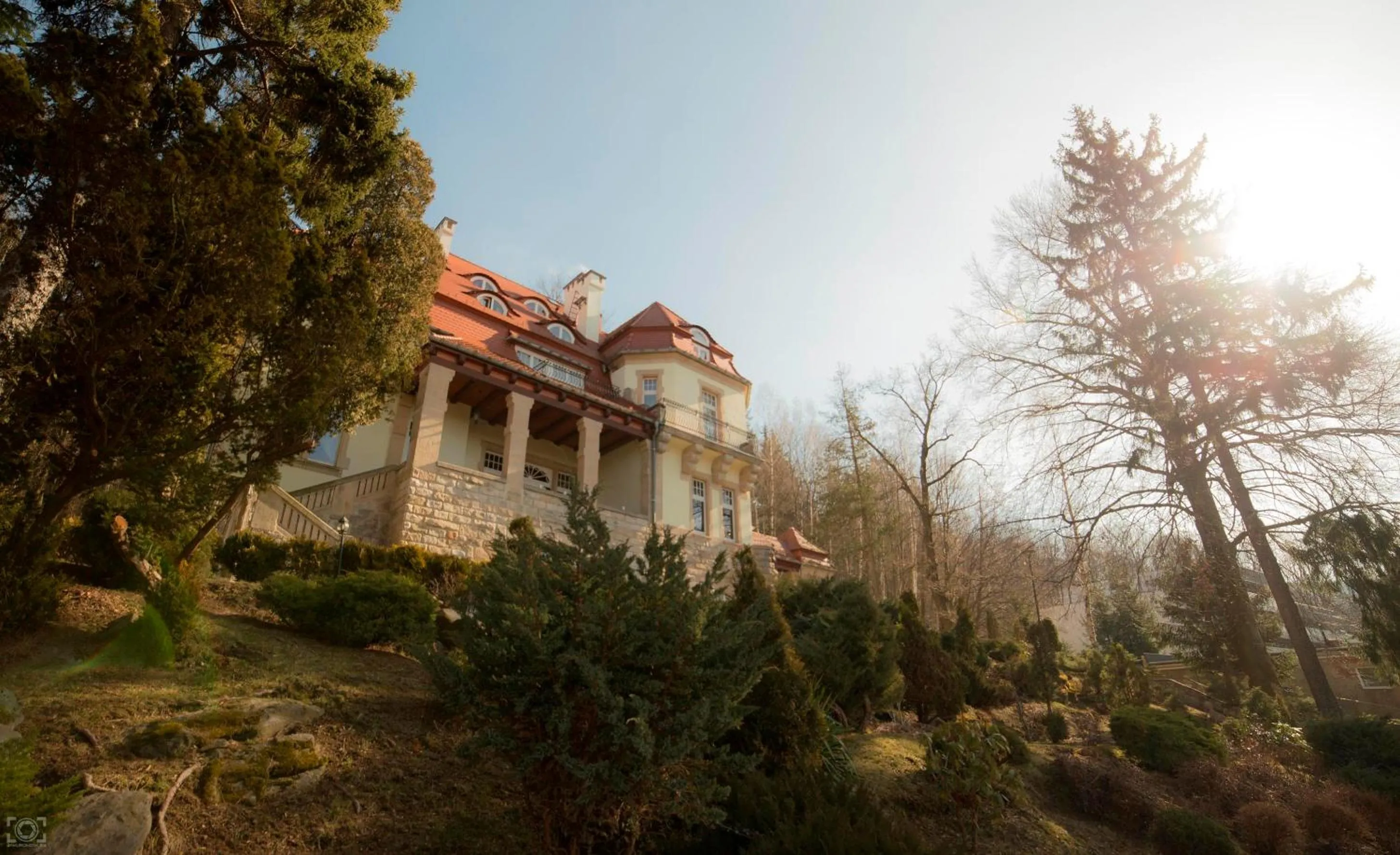Property building in Willa Barbara Lądek Zdrój