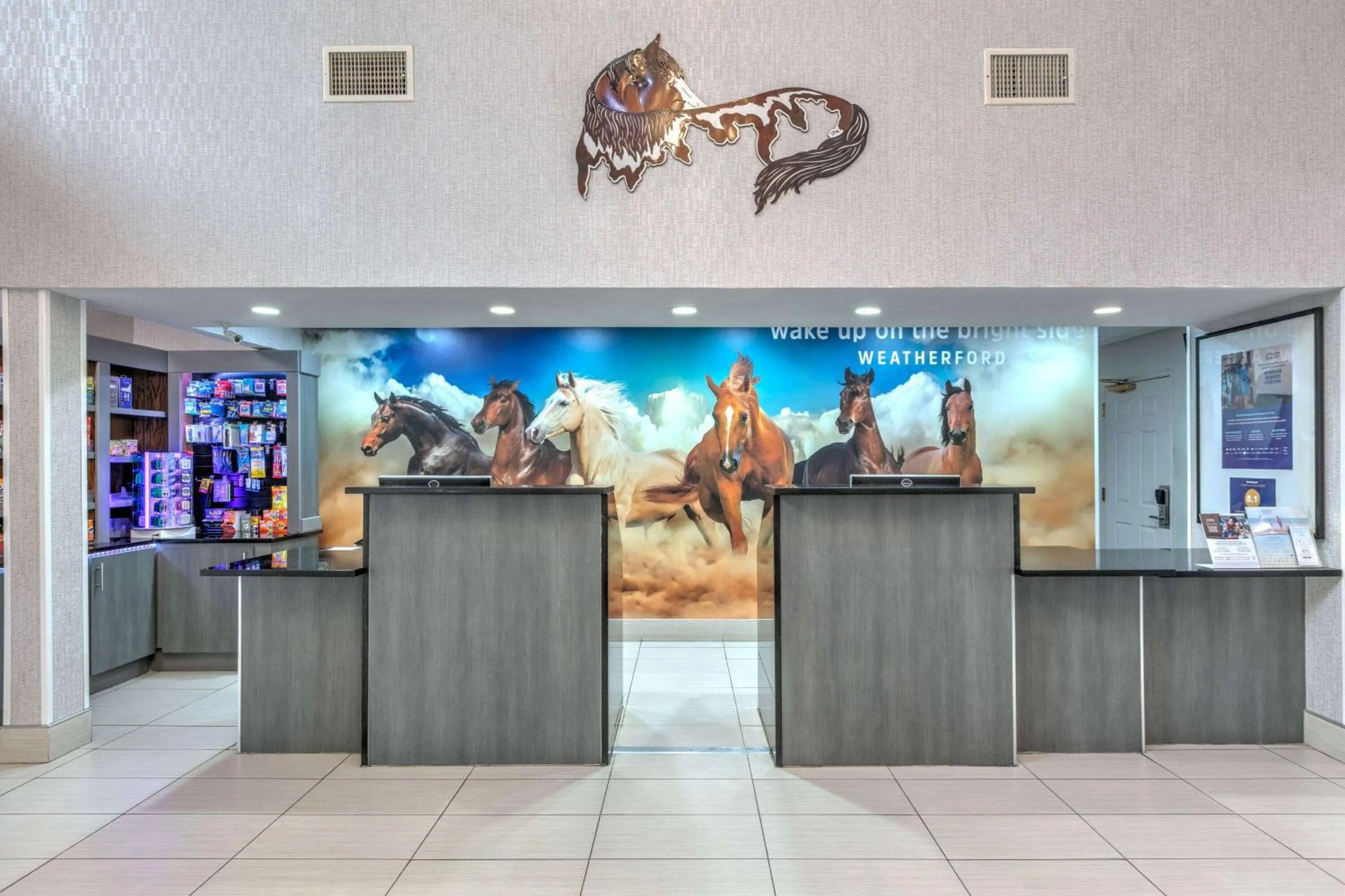 Lobby or reception in La Quinta by Wyndham Weatherford