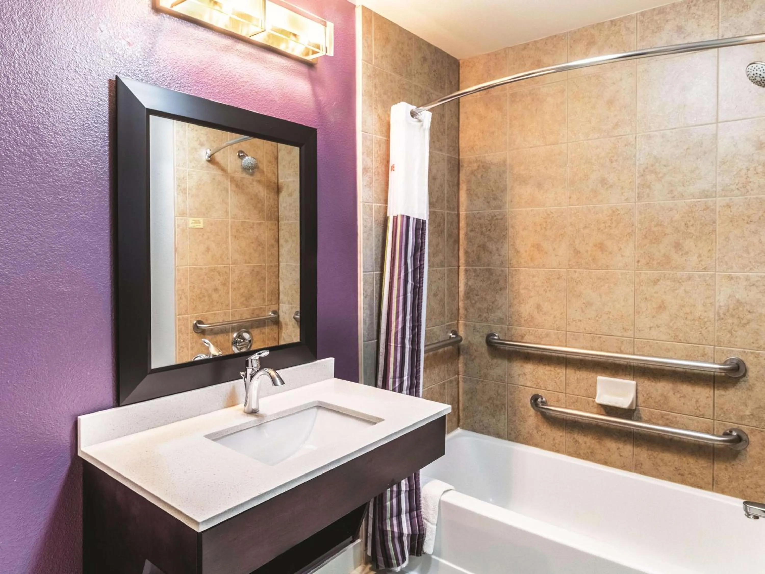 Shower in La Quinta by Wyndham Mission at West McAllen