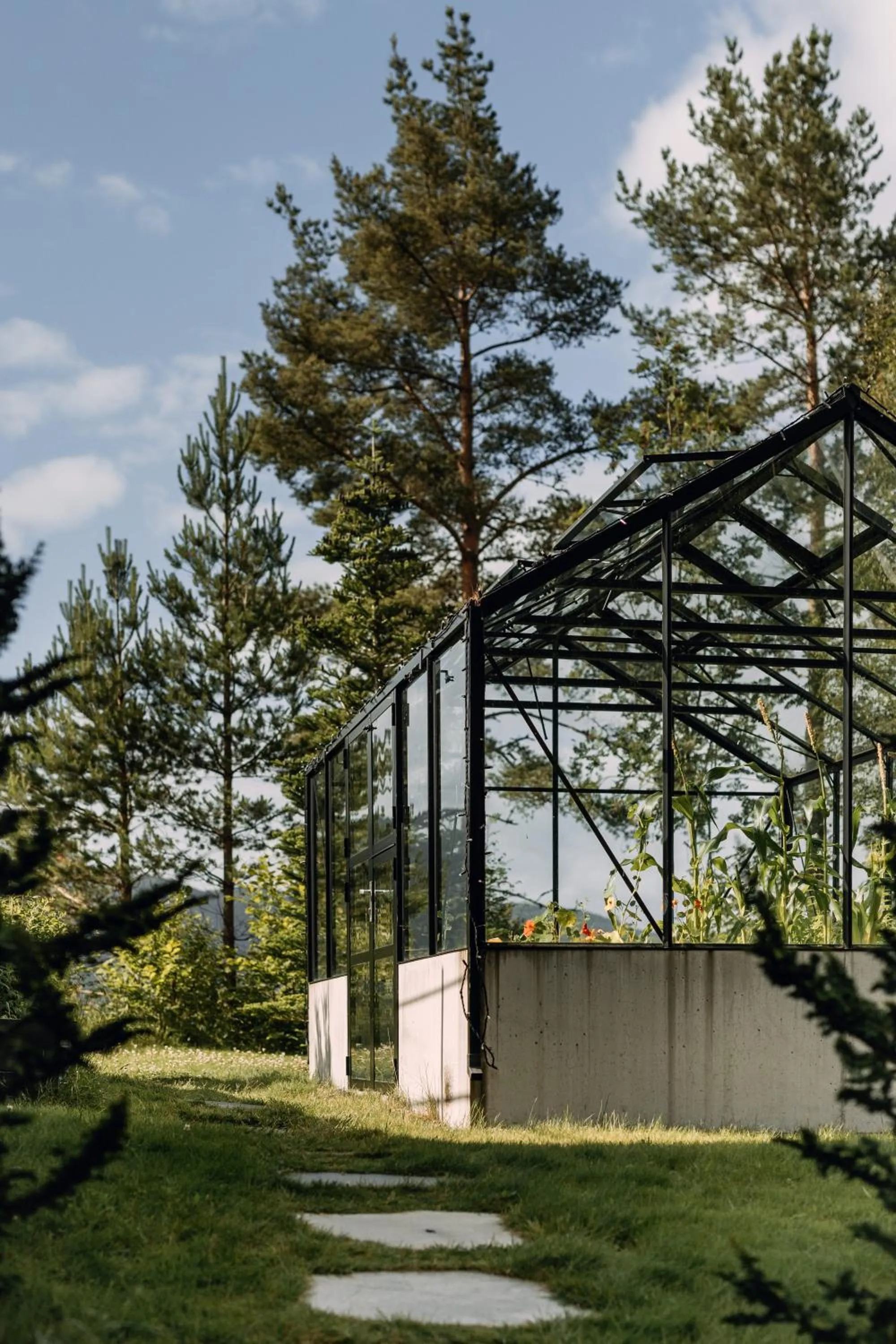 Garden in Storfjord Hotel