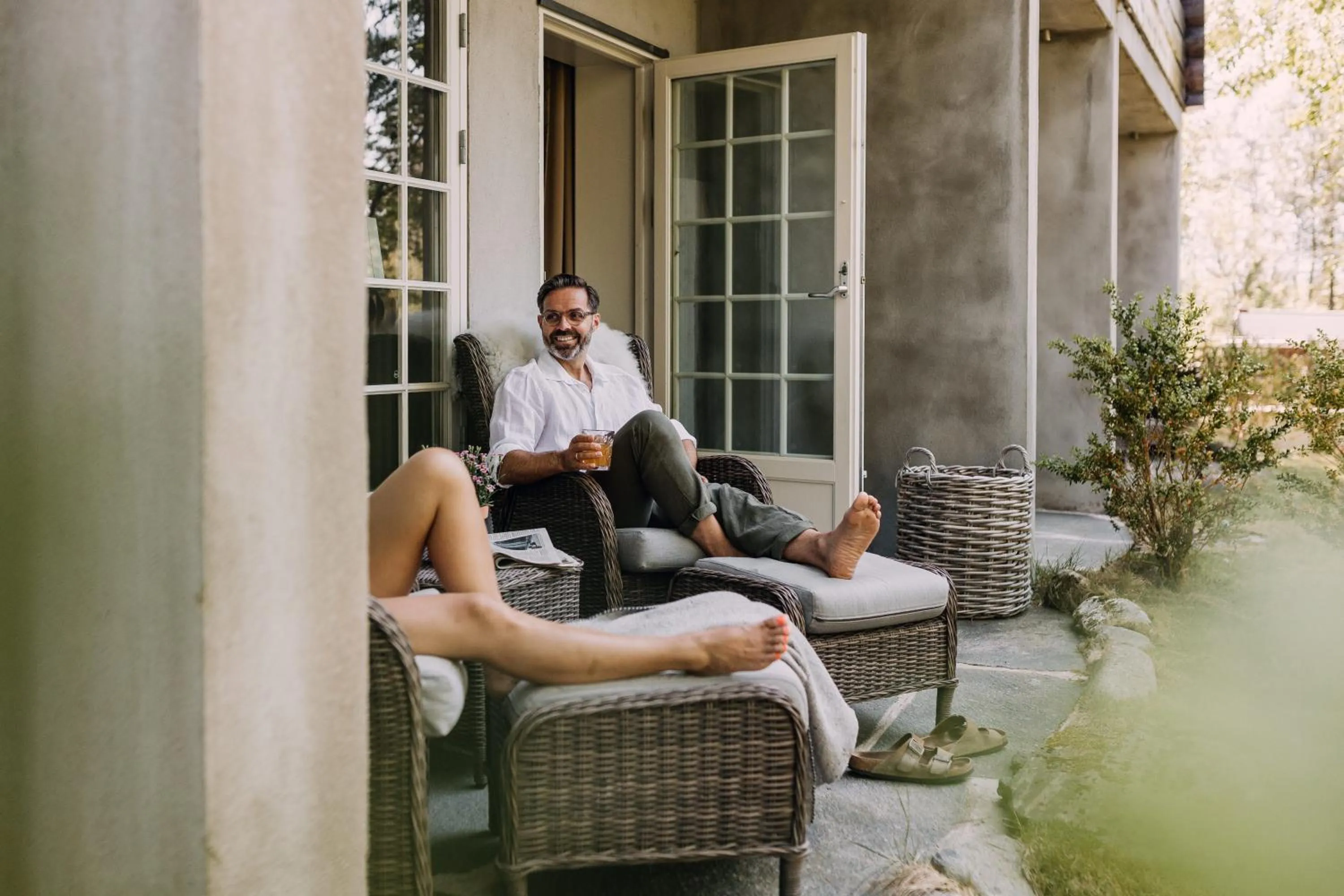 Balcony/Terrace in Storfjord Hotel