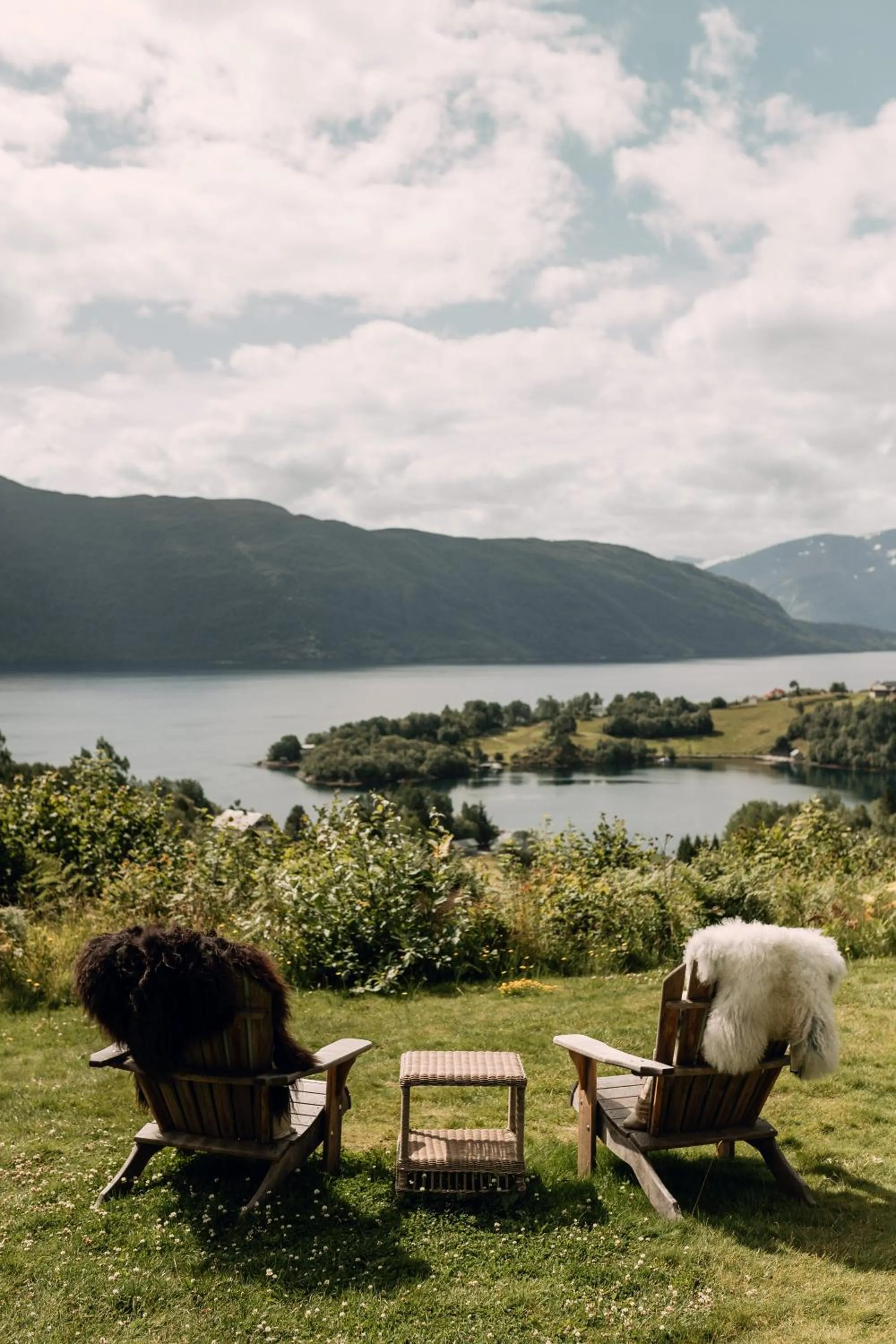 Garden in Storfjord Hotel