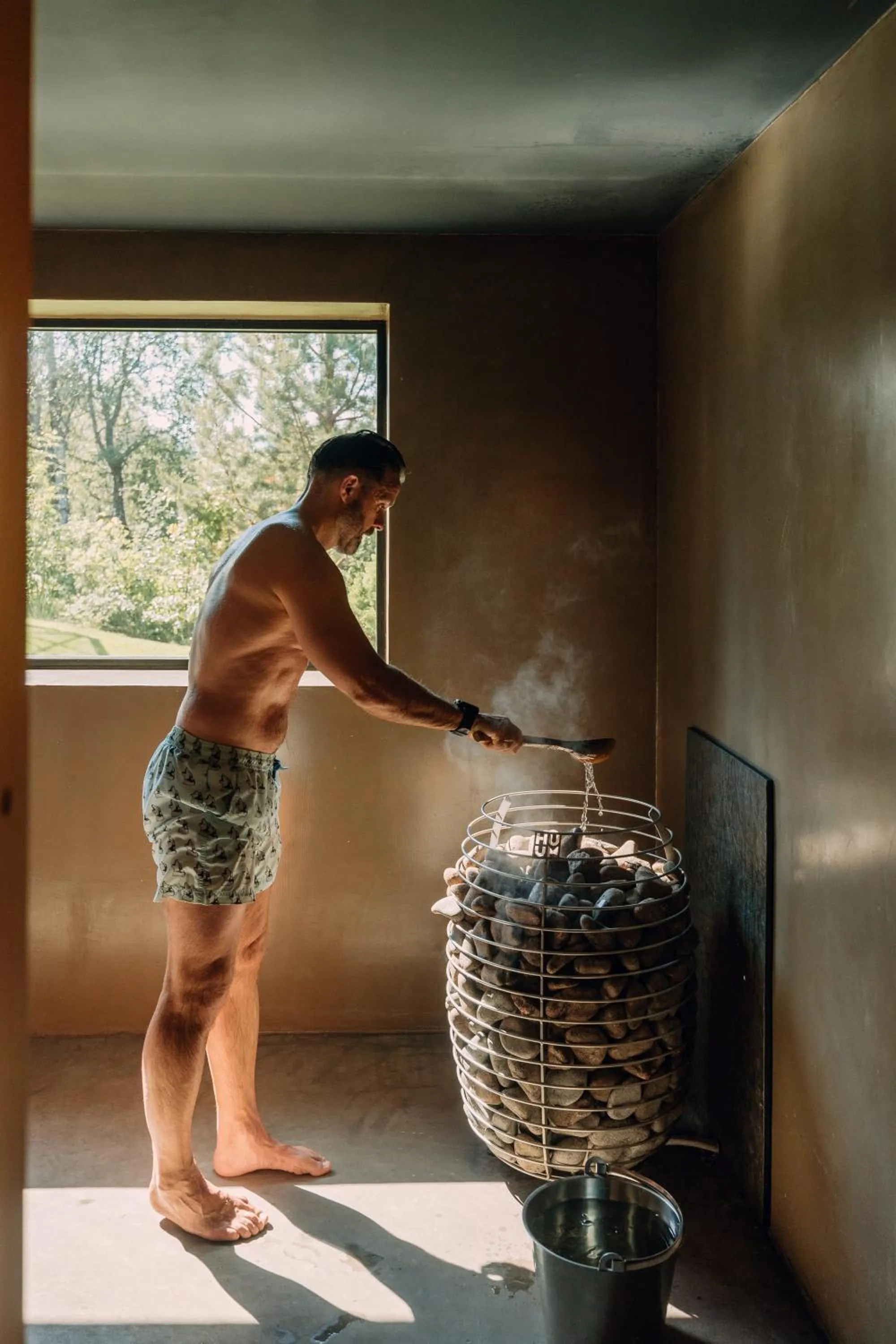 Sauna in Storfjord Hotel