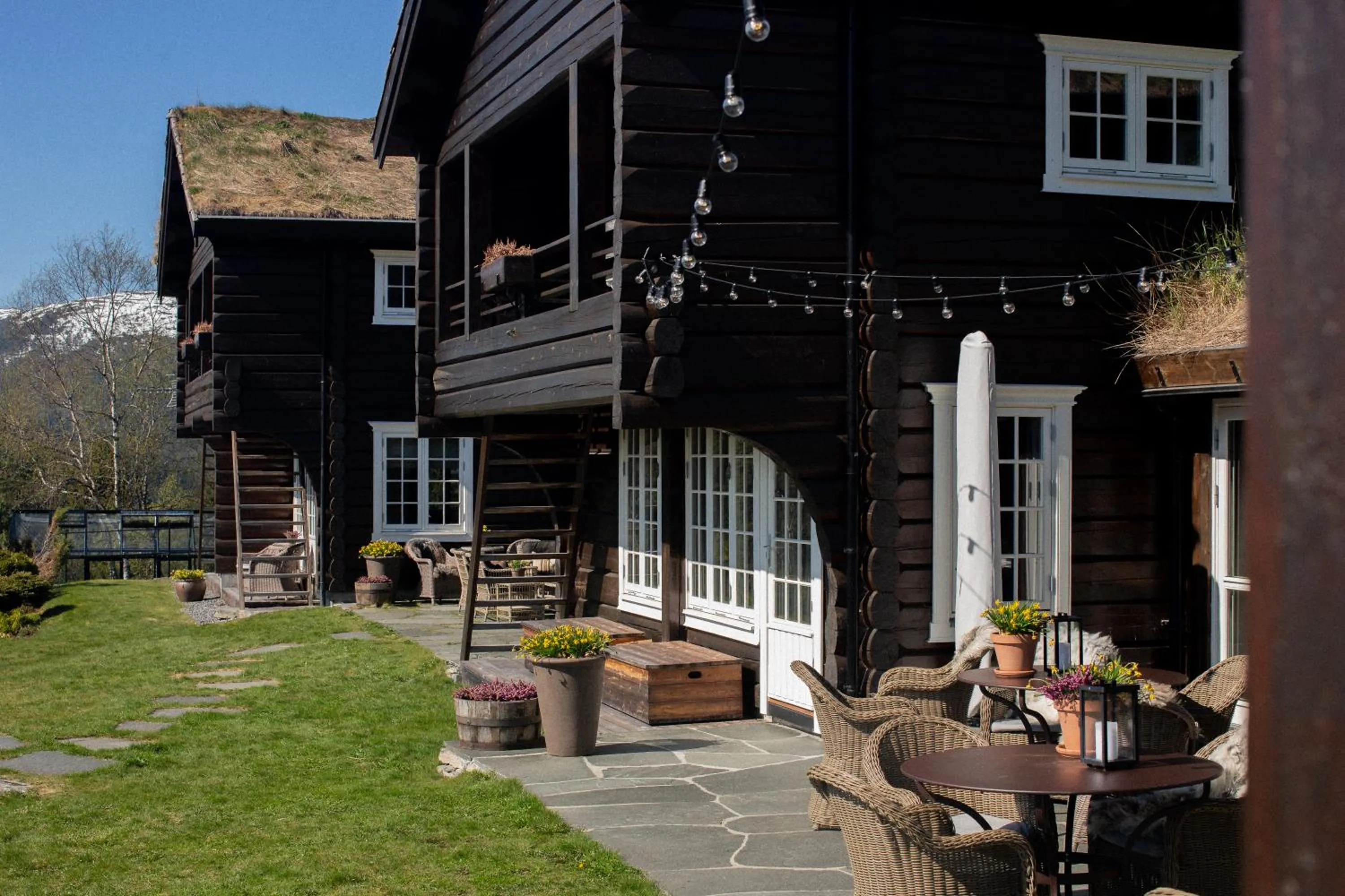 Balcony/Terrace in Storfjord Hotel