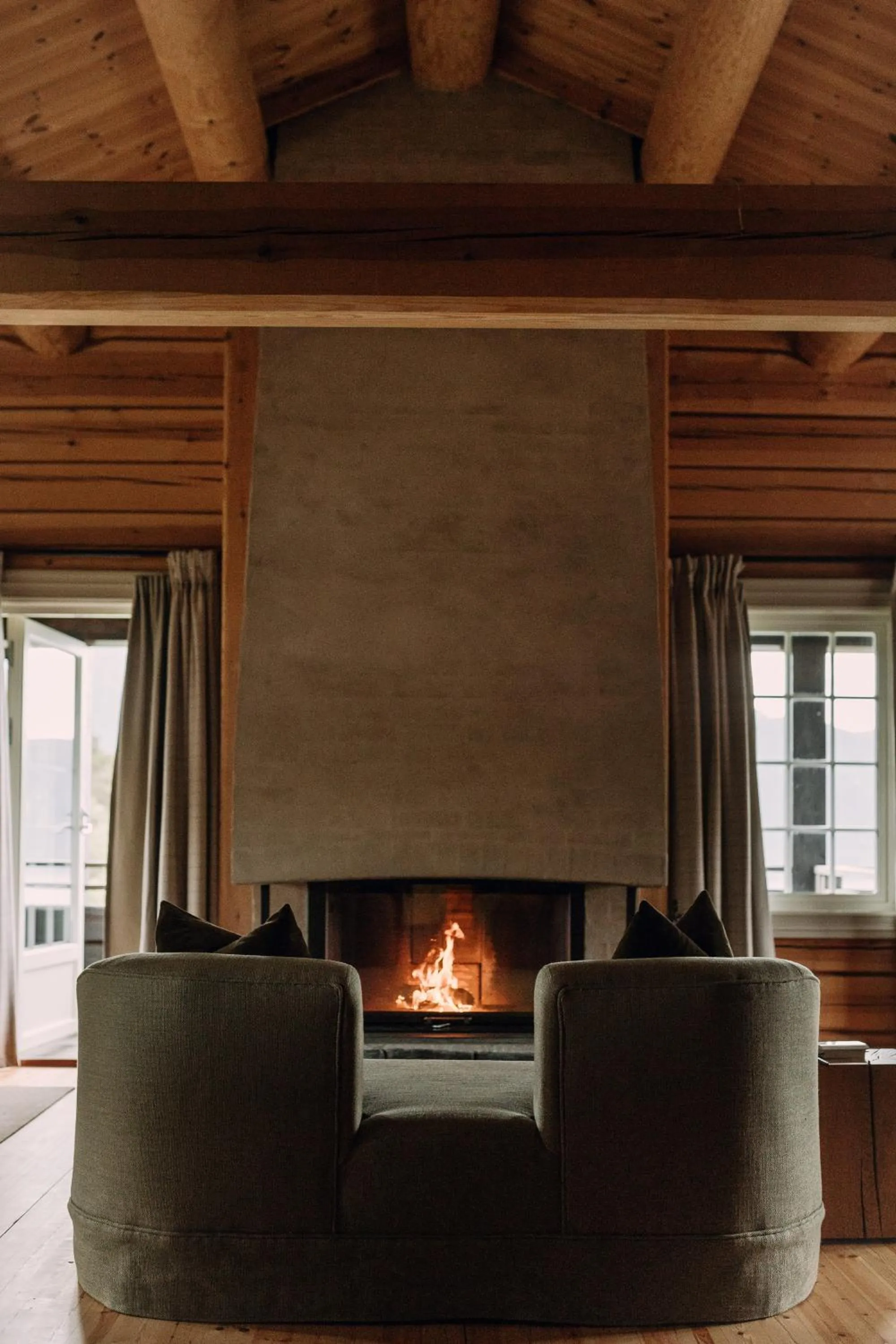 Seating area in Storfjord Hotel