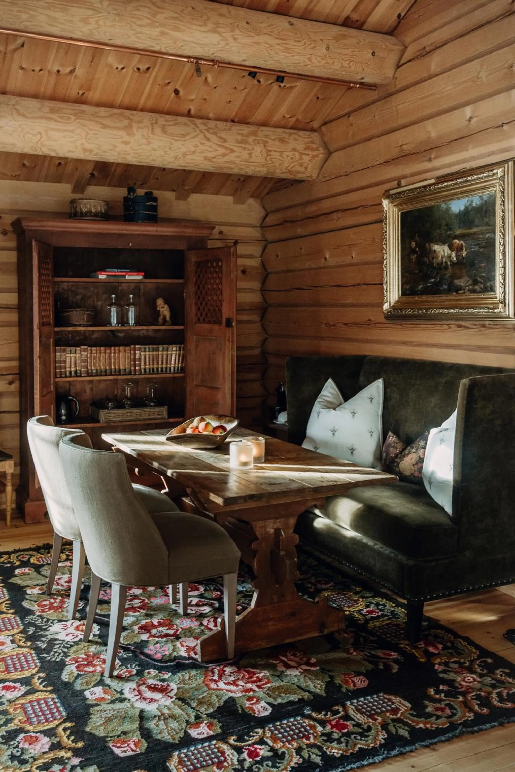 Dining area in Storfjord Hotel