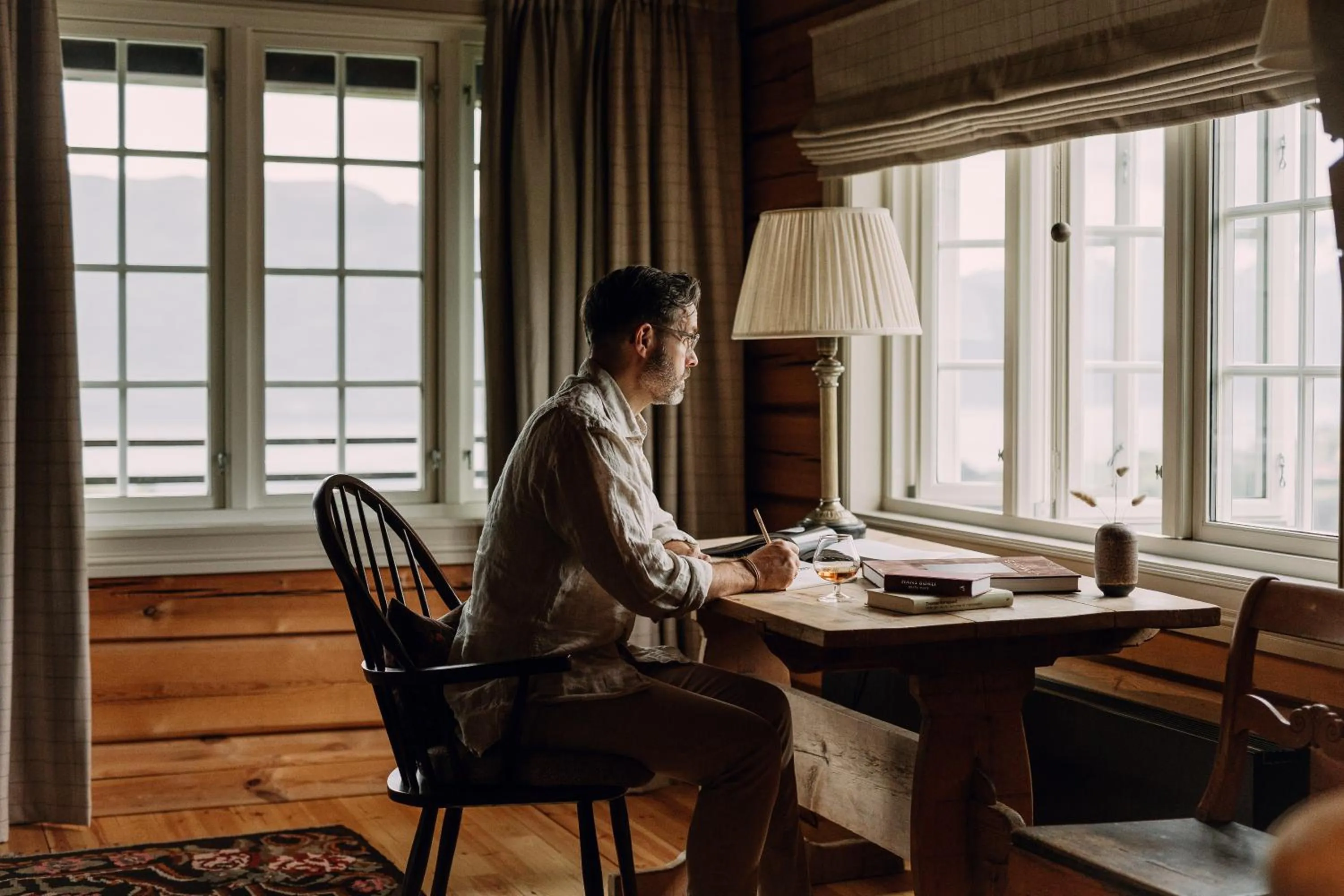 People in Storfjord Hotel