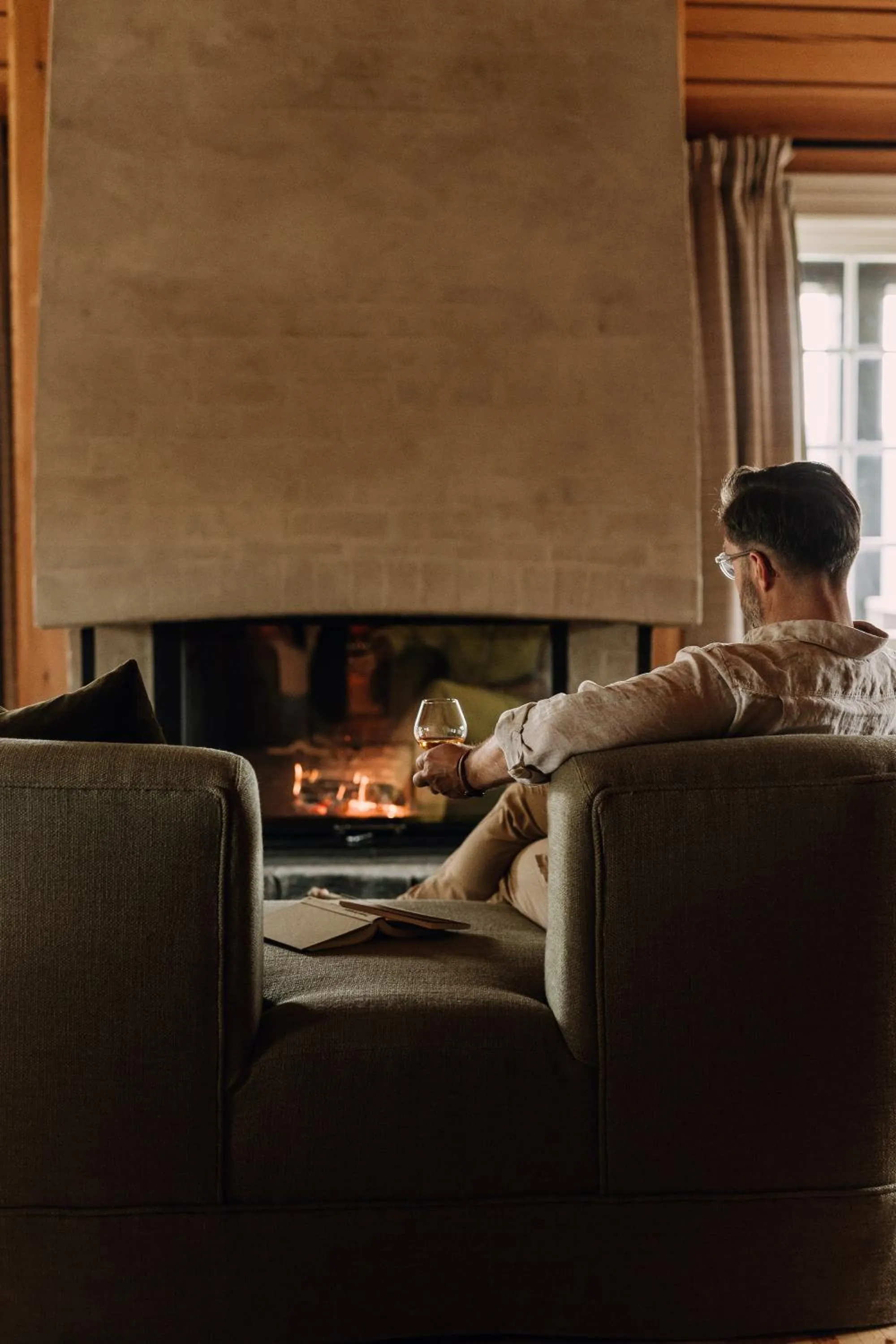 Seating area in Storfjord Hotel