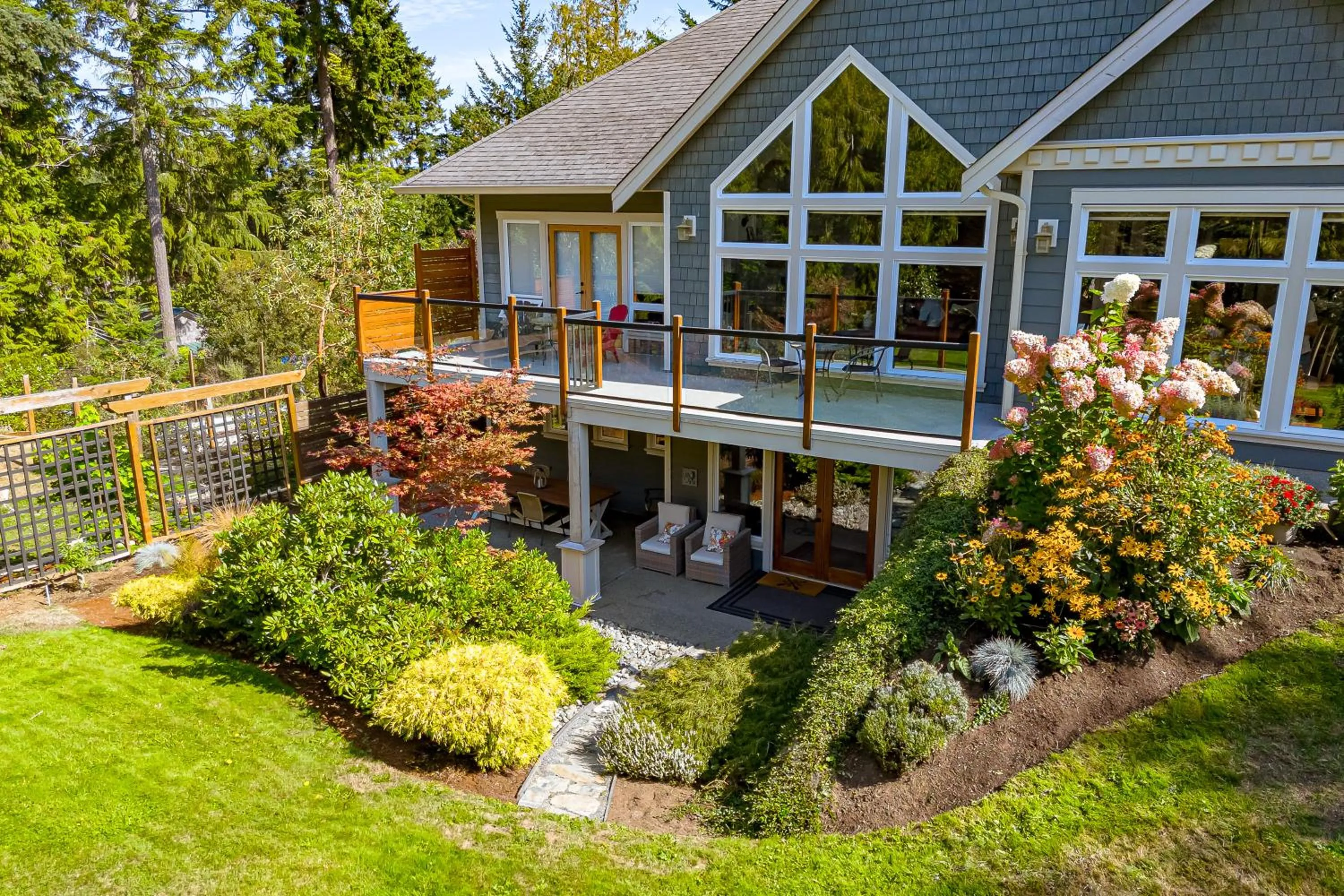 Property building in Shawnigan Suite B & B