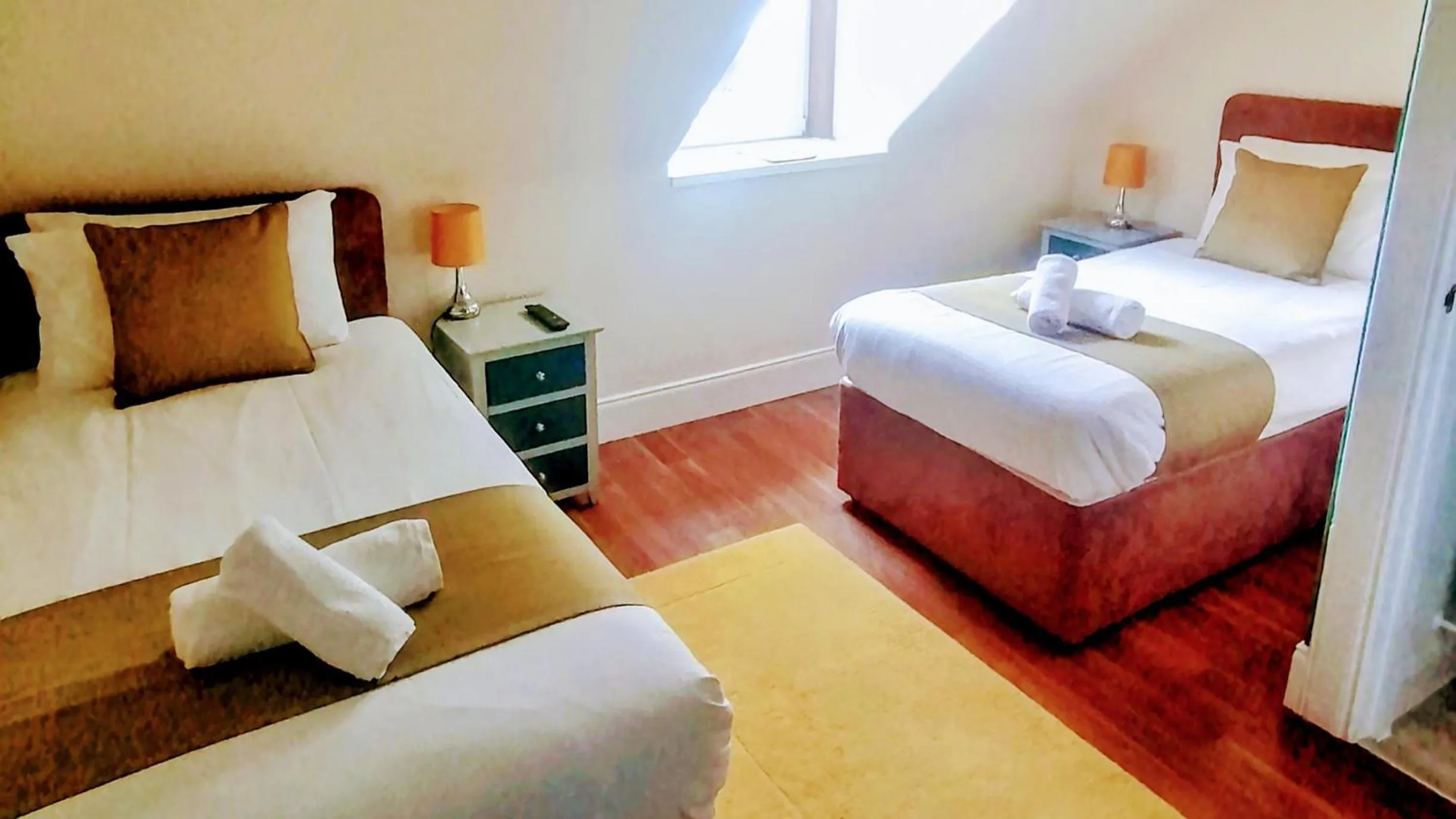 Bed in The Coo's Guest House