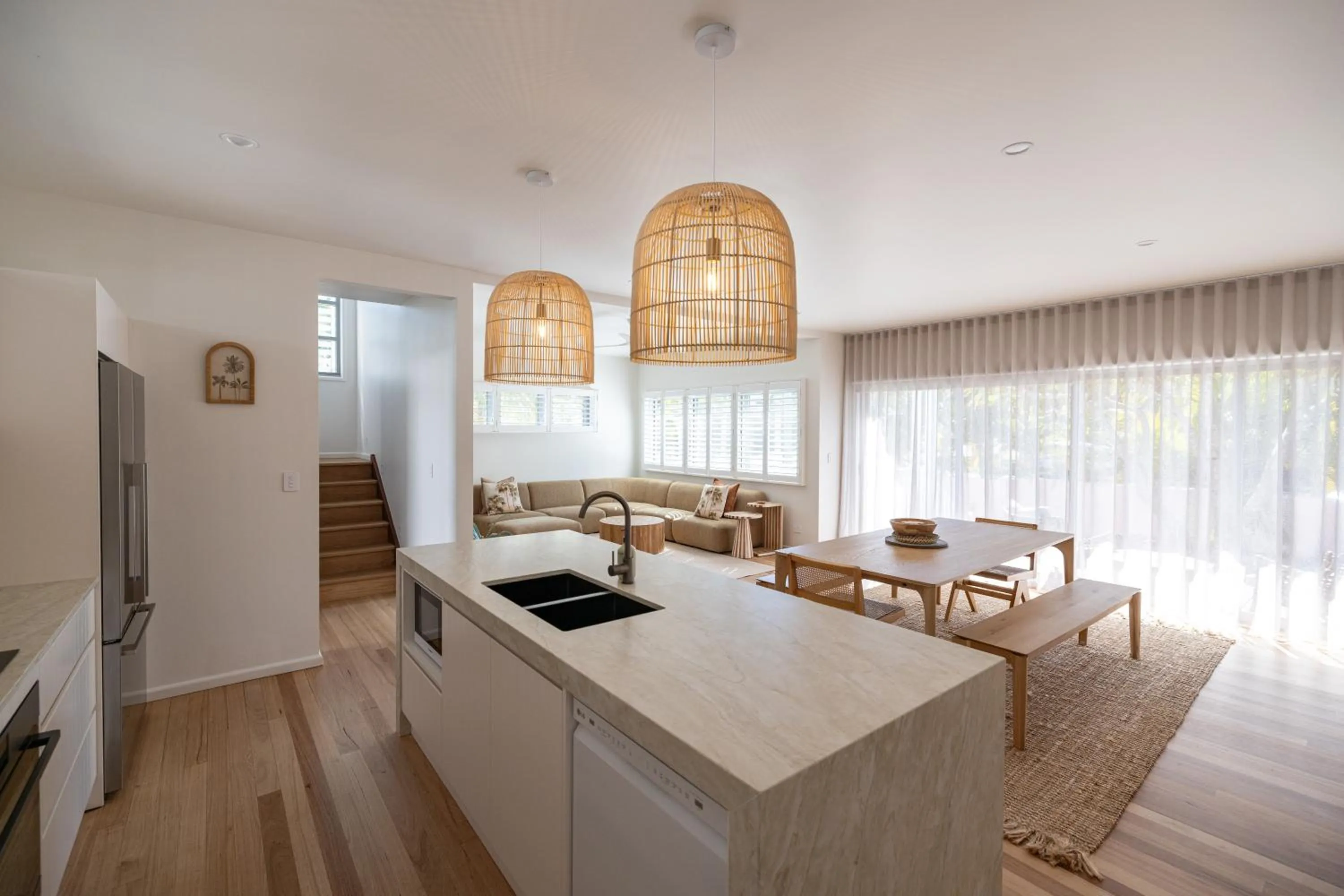 kitchen in Aloha Byron Bay